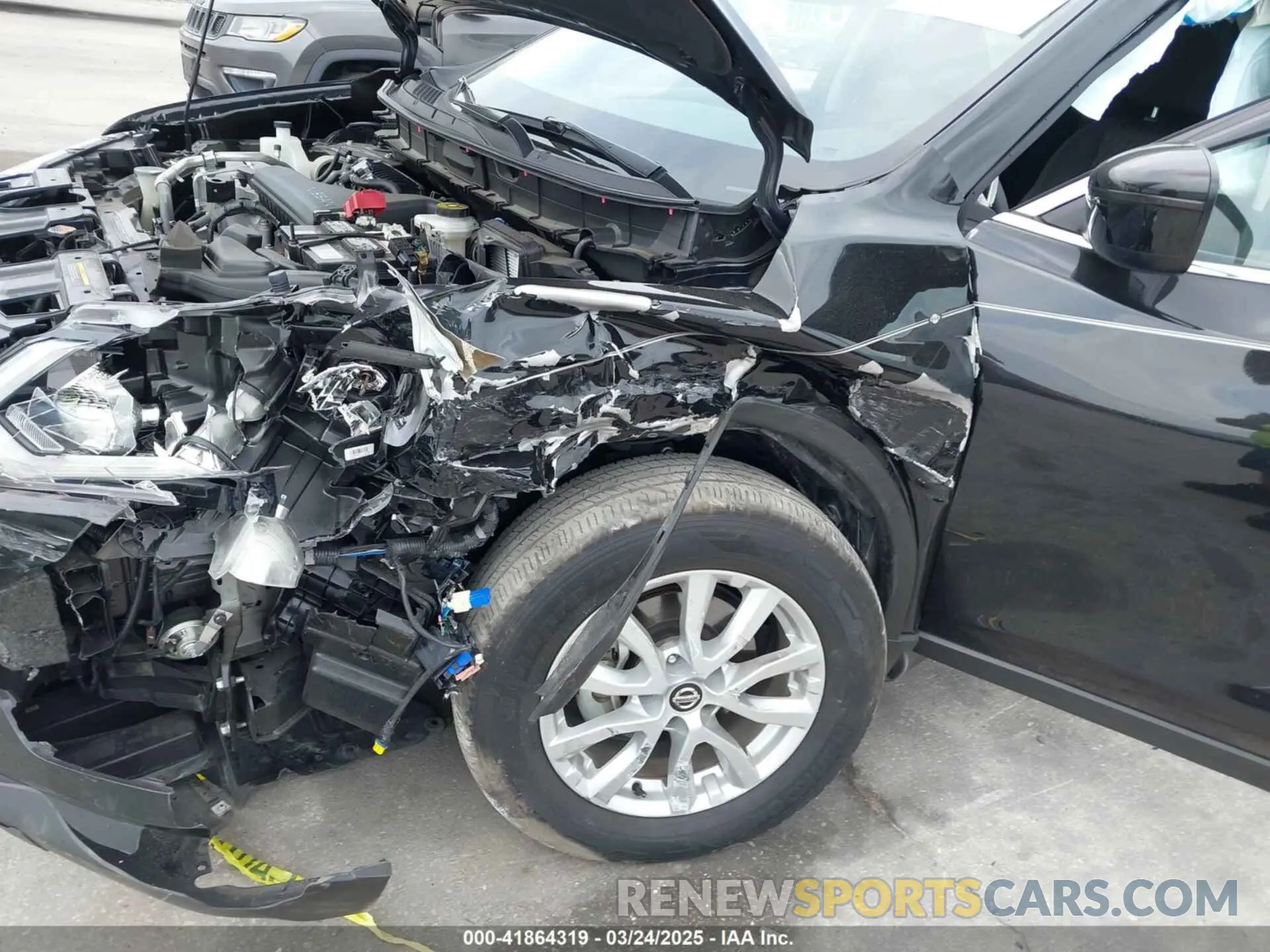 6 Фотография поврежденного автомобиля KNMAT2MT3LP521009 NISSAN ROGUE 2020