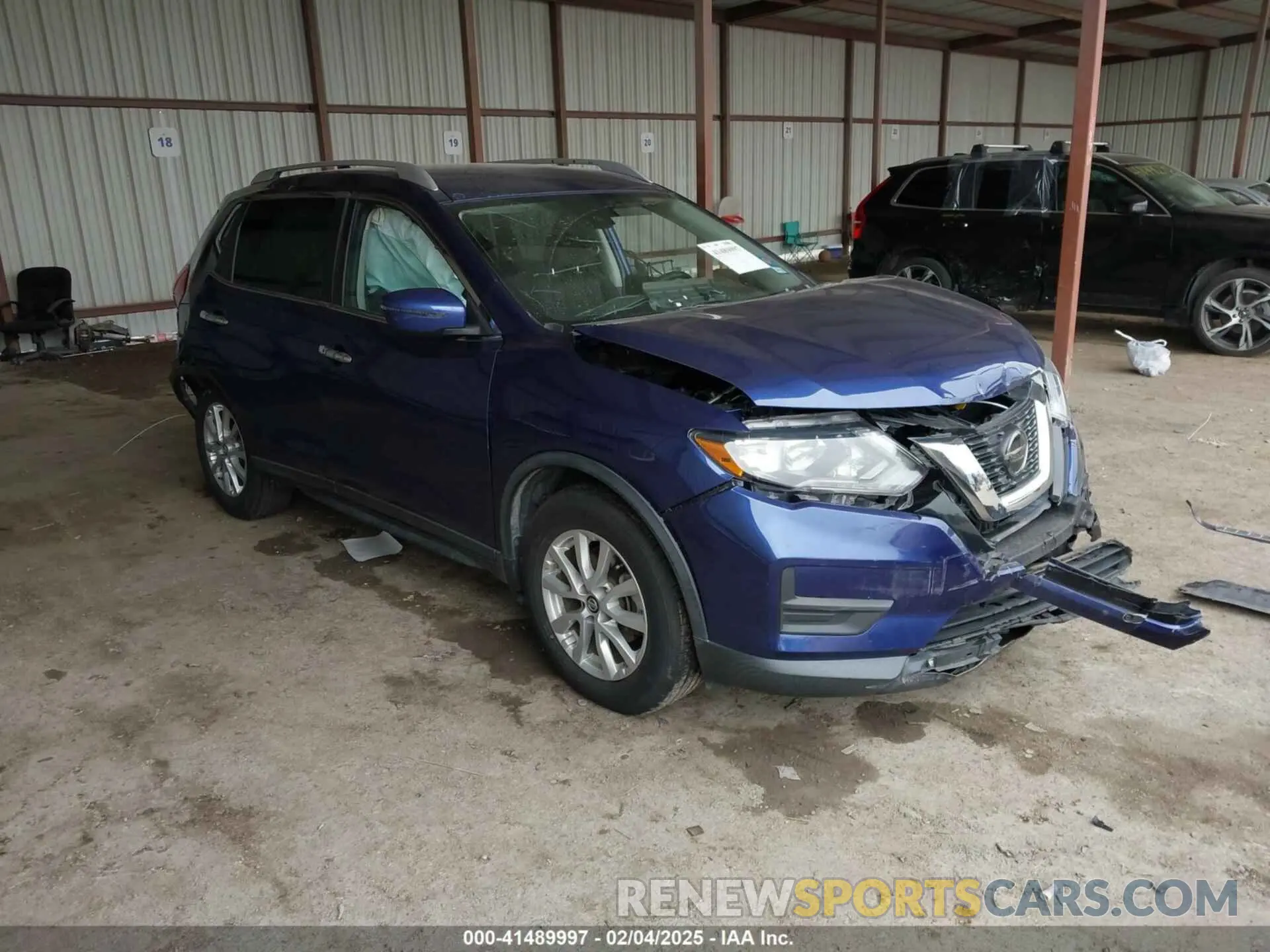 1 Photograph of a damaged car KNMAT2MT3LP534343 NISSAN ROGUE 2020