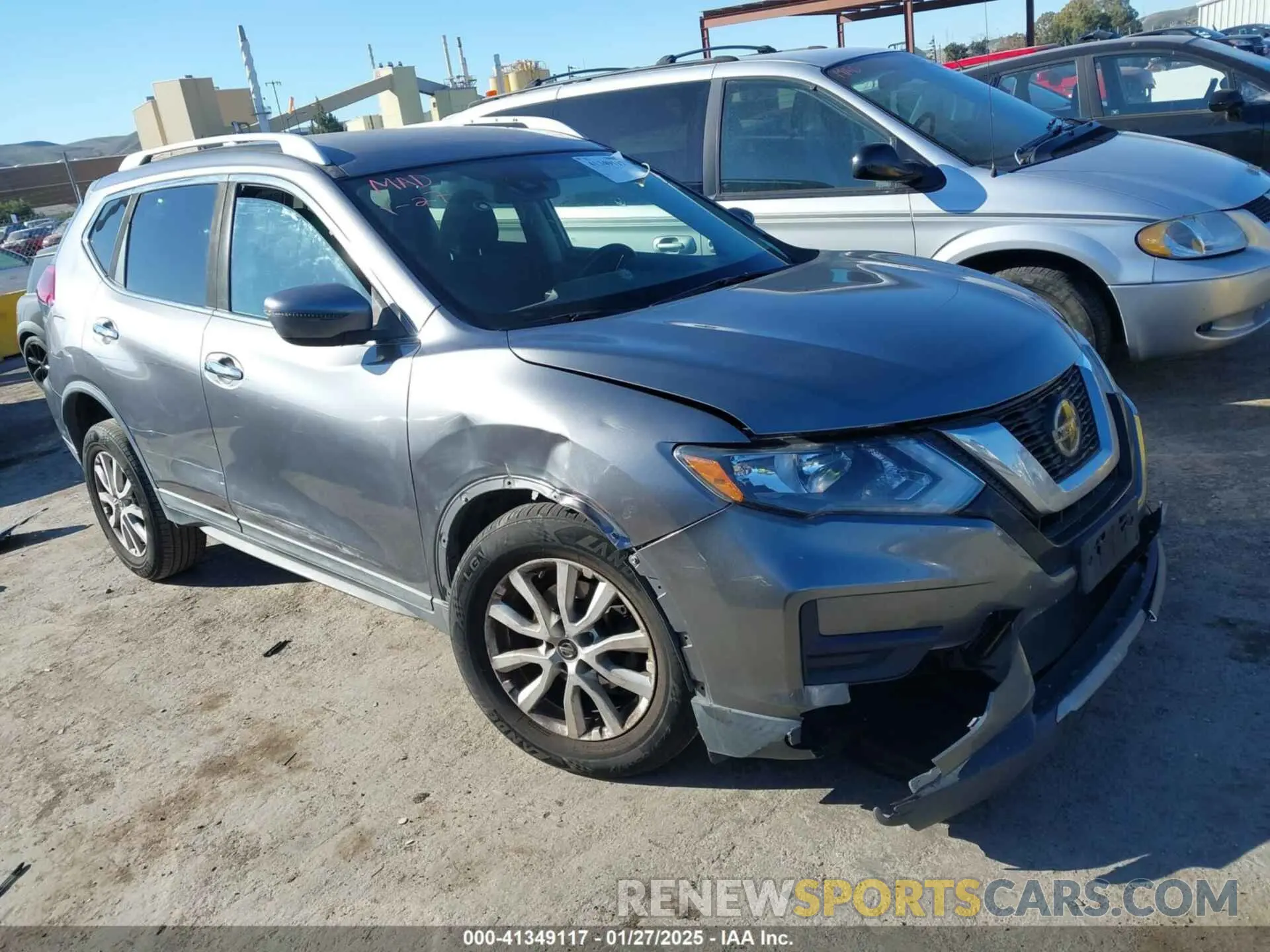 1 Фотография поврежденного автомобиля KNMAT2MT3LP537761 NISSAN ROGUE 2020
