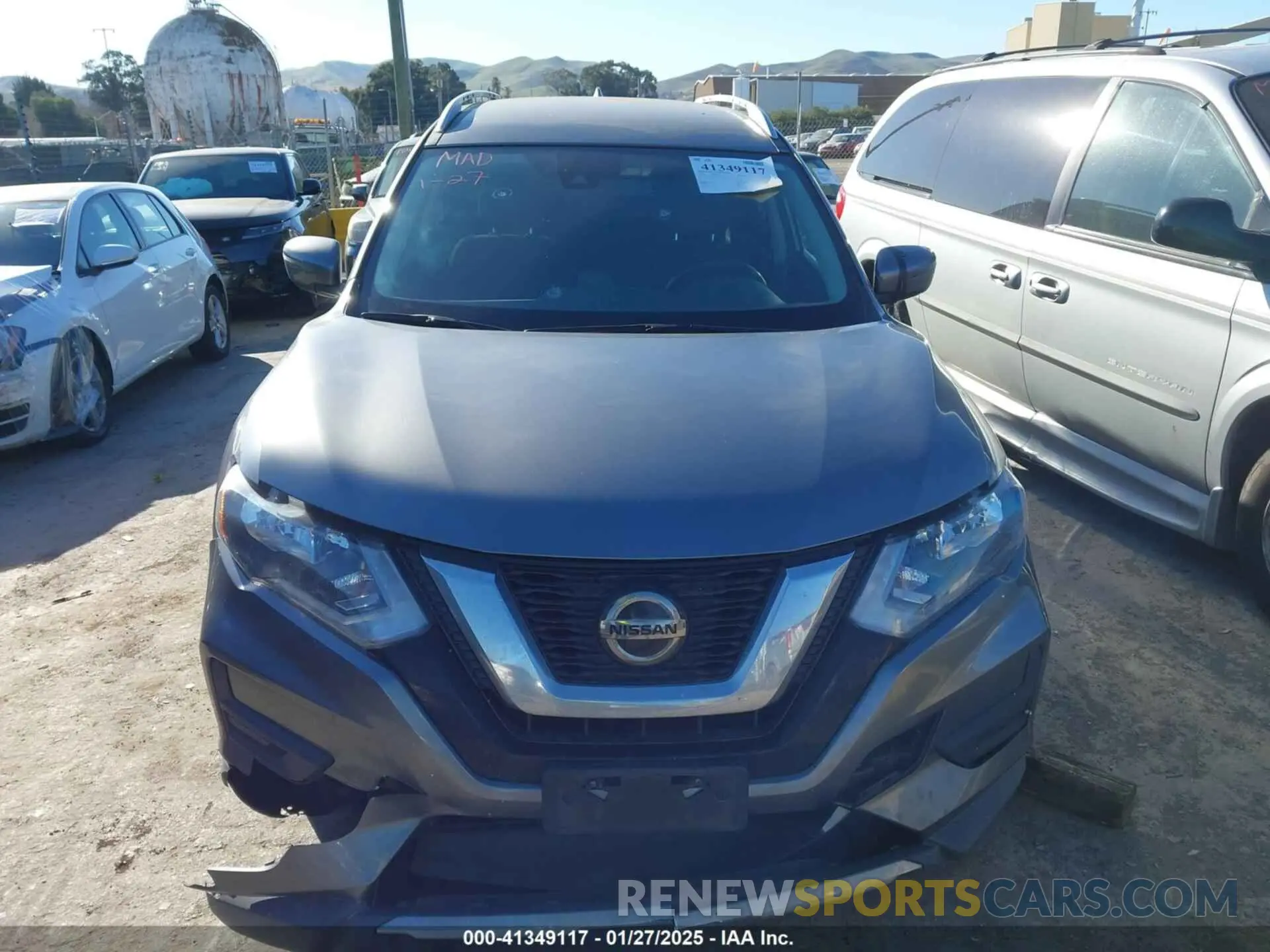 12 Фотография поврежденного автомобиля KNMAT2MT3LP537761 NISSAN ROGUE 2020