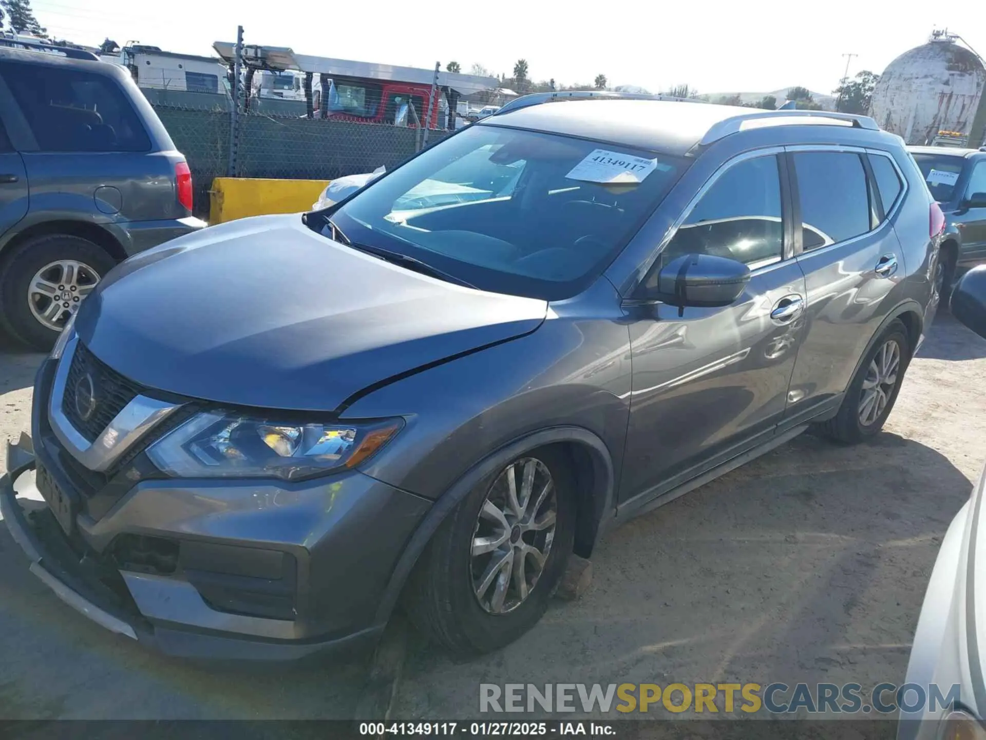 2 Фотография поврежденного автомобиля KNMAT2MT3LP537761 NISSAN ROGUE 2020