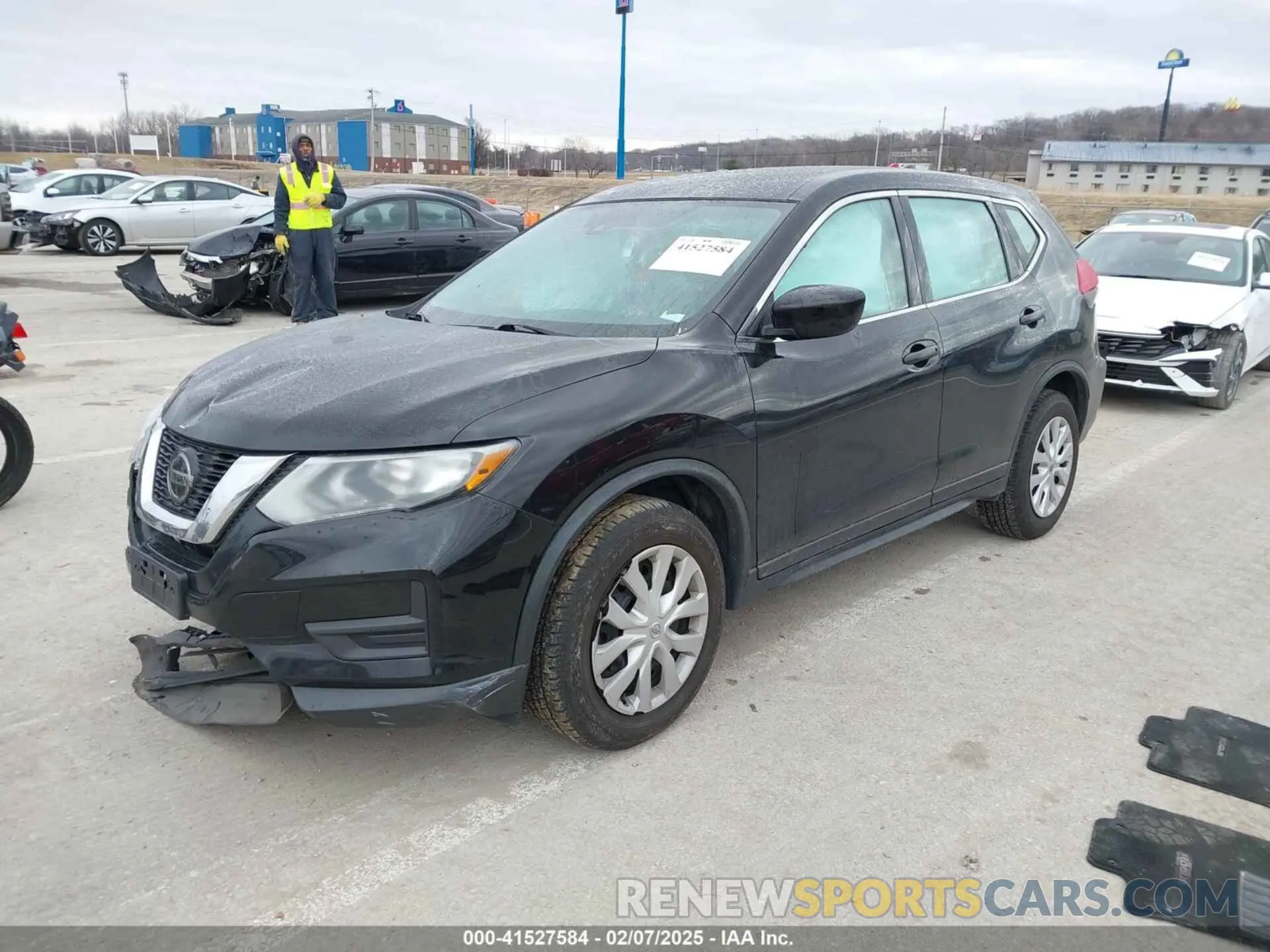 2 Photograph of a damaged car KNMAT2MT3LP542894 NISSAN ROGUE 2020