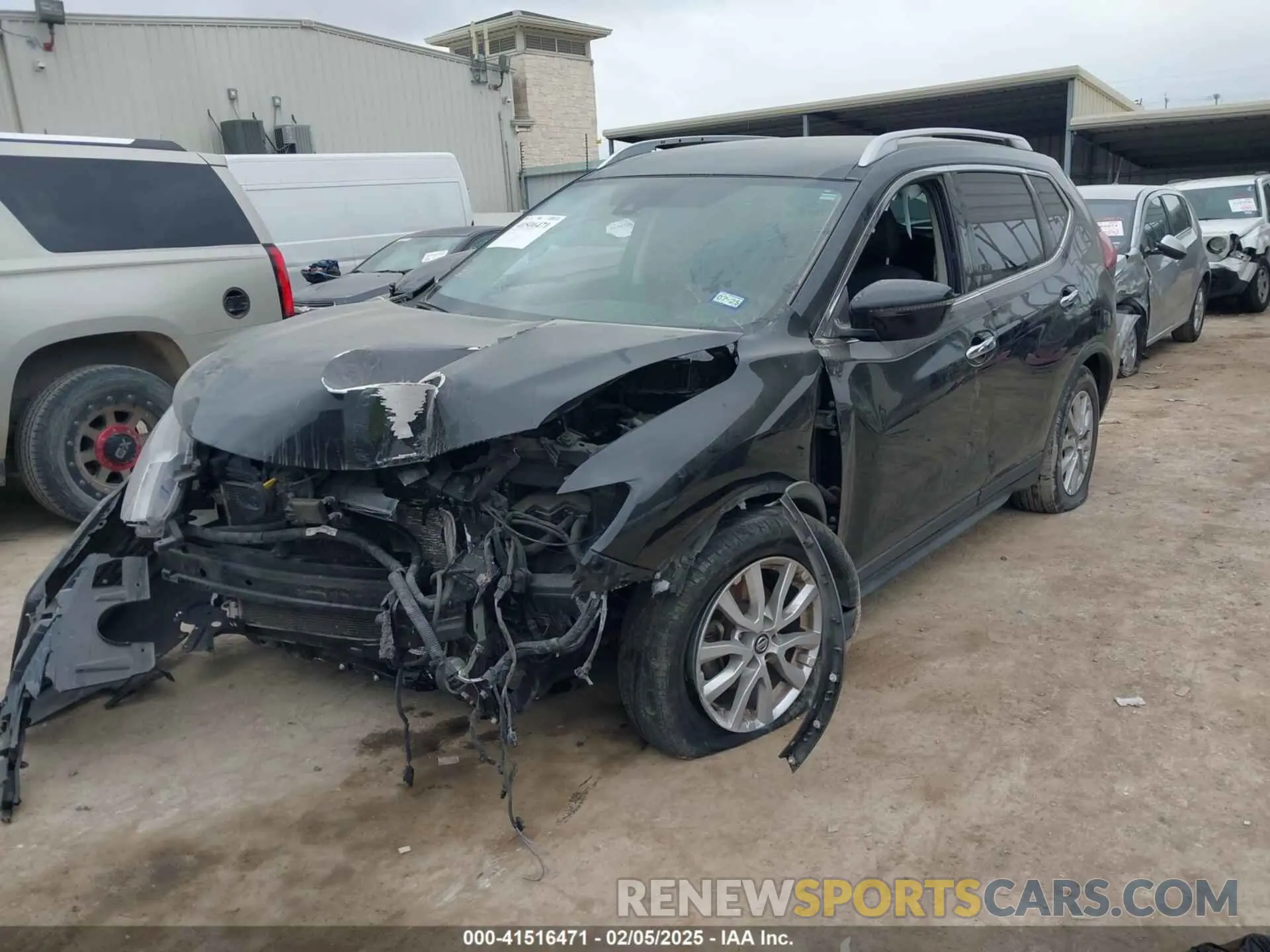 2 Photograph of a damaged car KNMAT2MT4LP507667 NISSAN ROGUE 2020