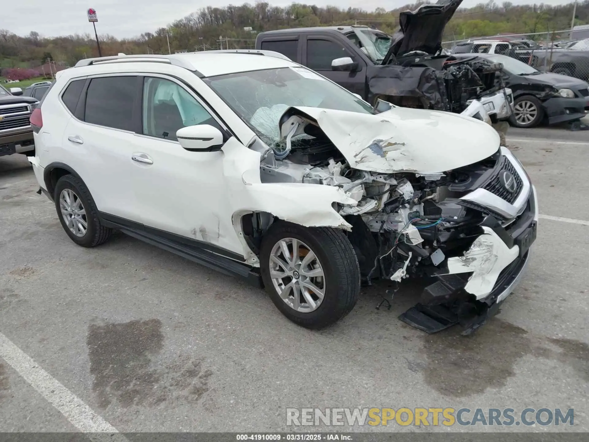 1 Photograph of a damaged car KNMAT2MT4LP510147 NISSAN ROGUE 2020