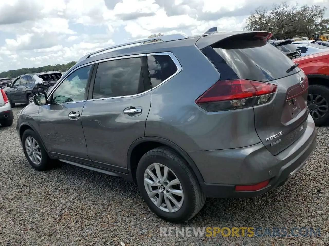 2 Photograph of a damaged car KNMAT2MT4LP530771 NISSAN ROGUE 2020