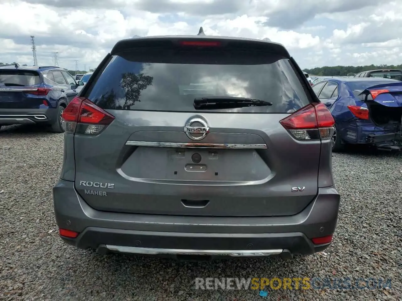 6 Photograph of a damaged car KNMAT2MT4LP530771 NISSAN ROGUE 2020
