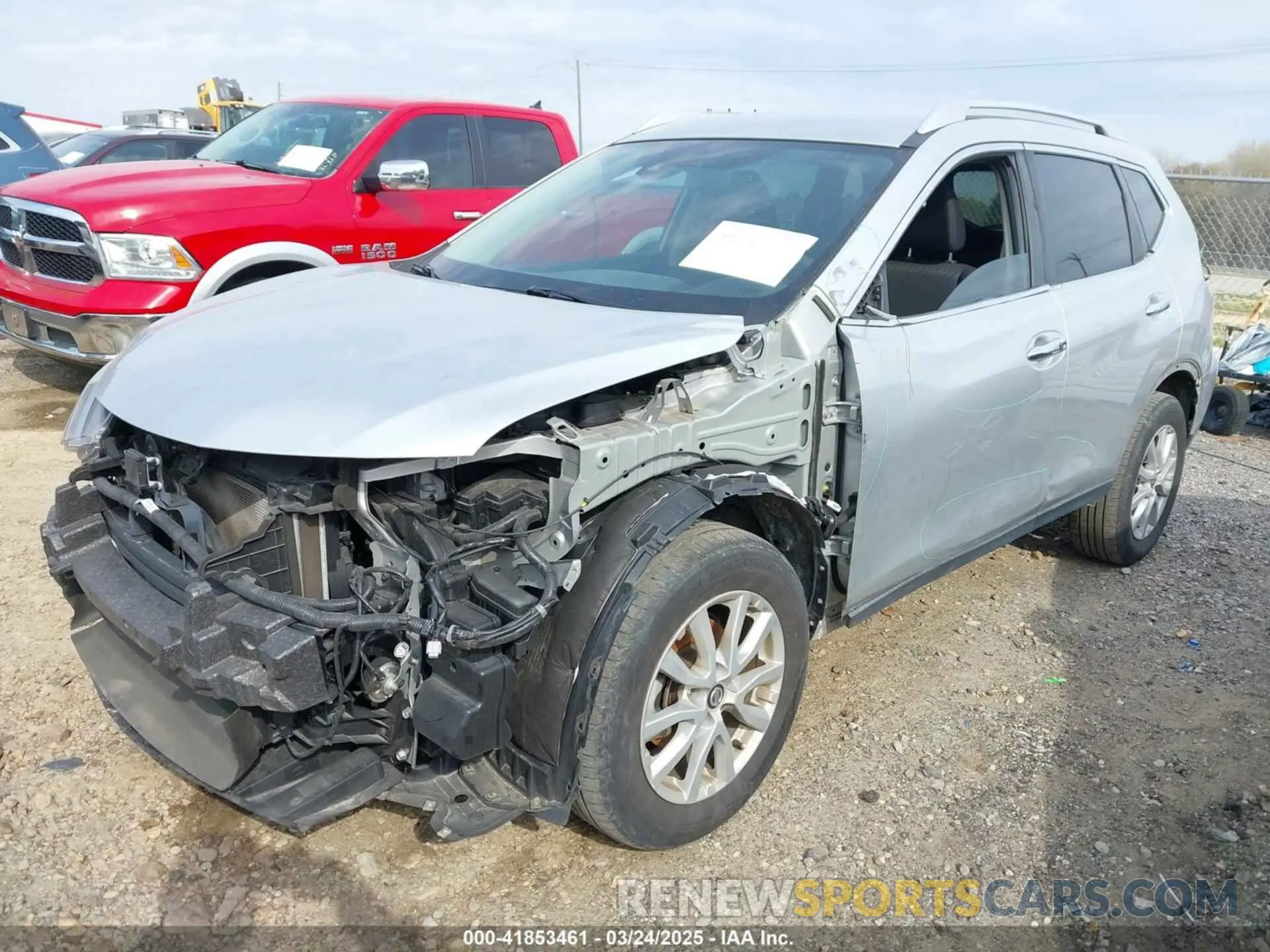 2 Фотография поврежденного автомобиля KNMAT2MT4LP541690 NISSAN ROGUE 2020