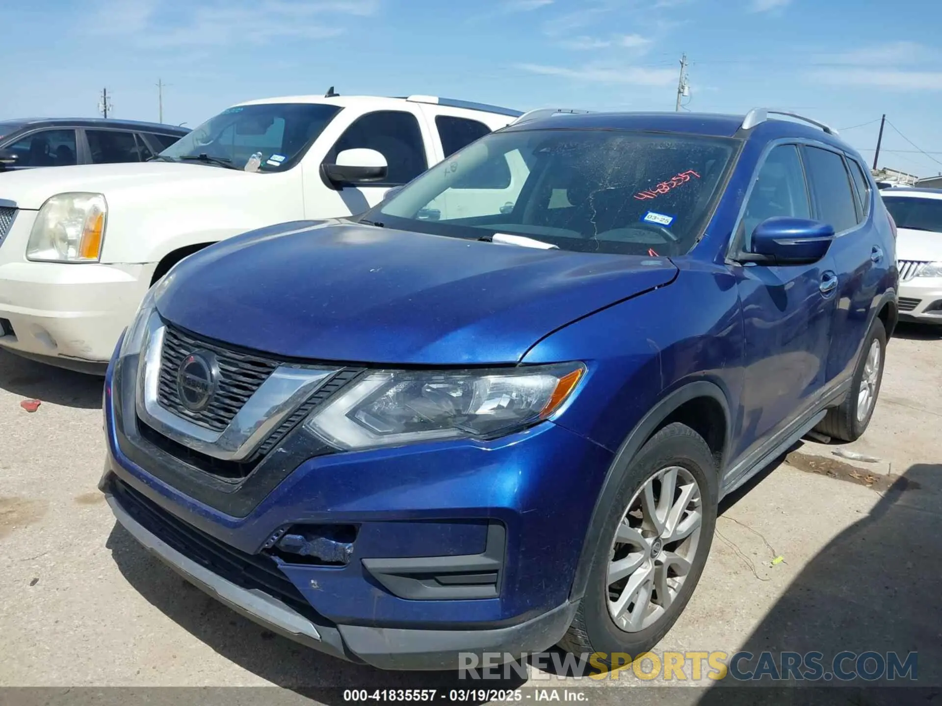 2 Photograph of a damaged car KNMAT2MT5LP504700 NISSAN ROGUE 2020