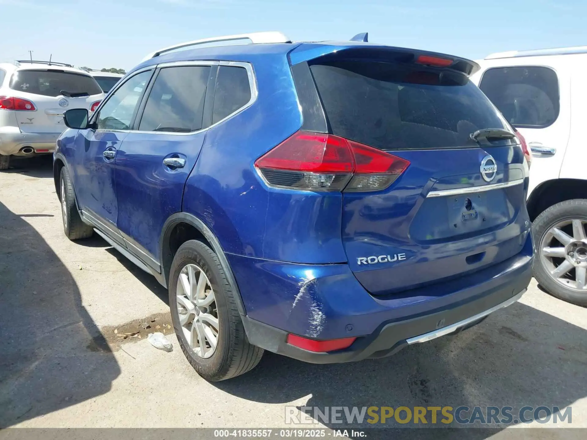 3 Photograph of a damaged car KNMAT2MT5LP504700 NISSAN ROGUE 2020
