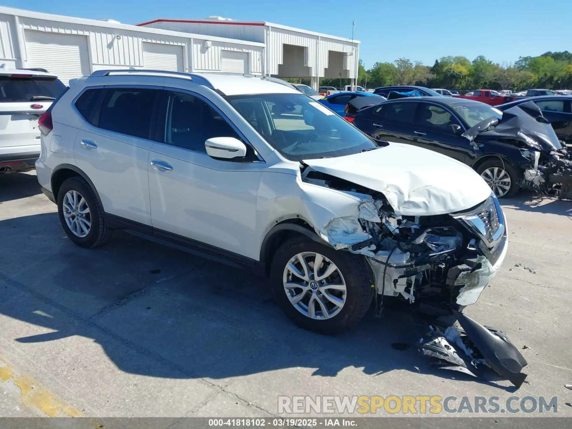 1 Photograph of a damaged car KNMAT2MT5LP518810 NISSAN ROGUE 2020