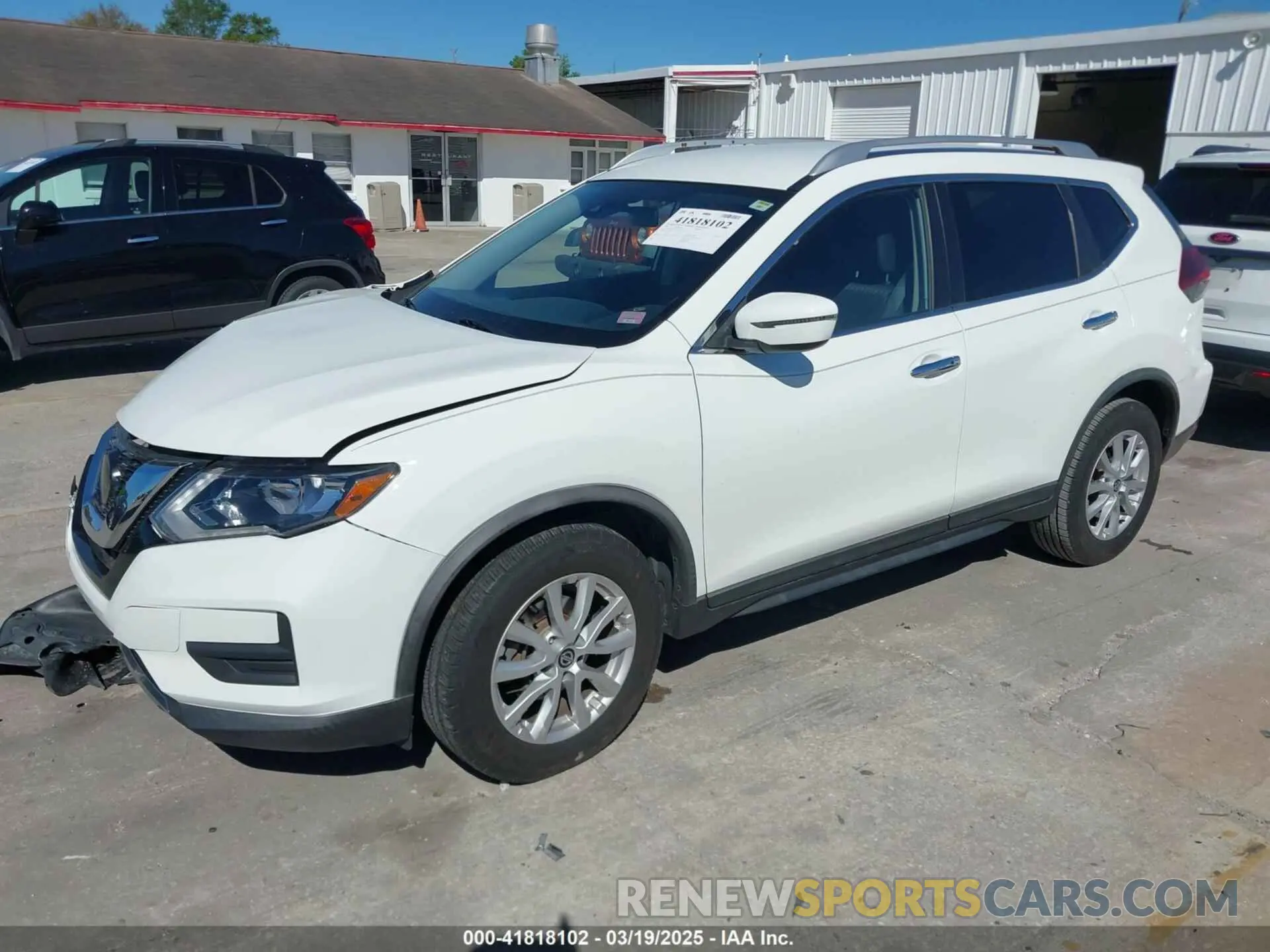 2 Photograph of a damaged car KNMAT2MT5LP518810 NISSAN ROGUE 2020