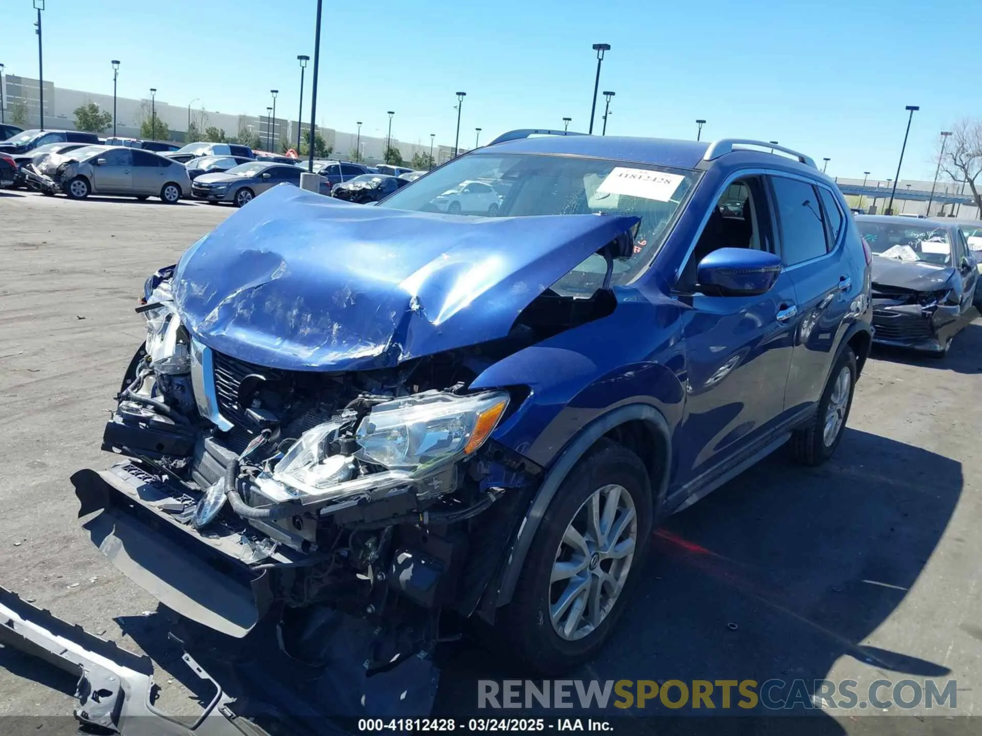 14 Photograph of a damaged car KNMAT2MT5LP531279 NISSAN ROGUE 2020