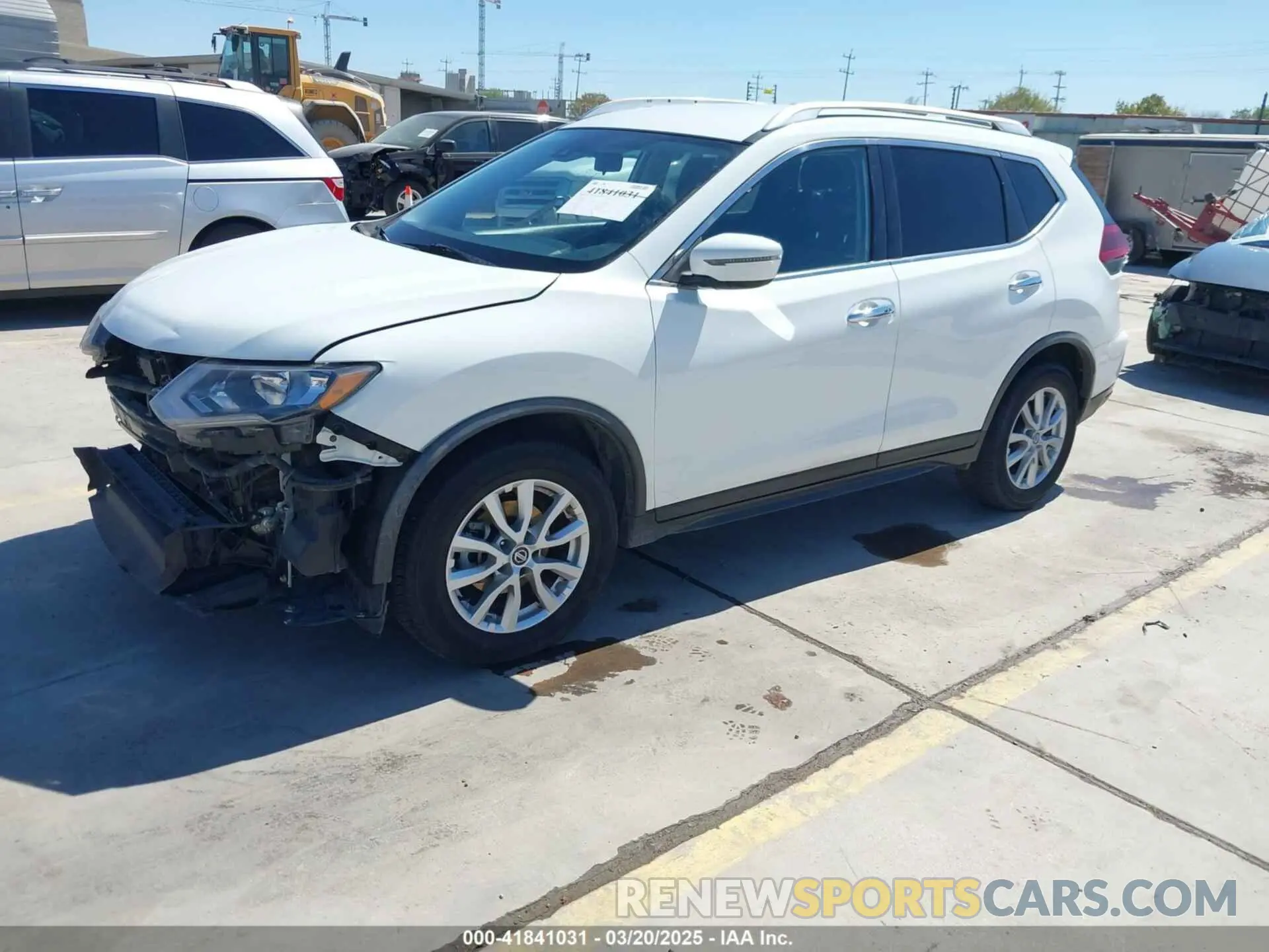 2 Photograph of a damaged car KNMAT2MT6LP513308 NISSAN ROGUE 2020