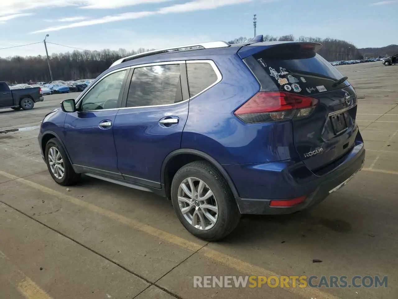 2 Photograph of a damaged car KNMAT2MT6LP529766 NISSAN ROGUE 2020