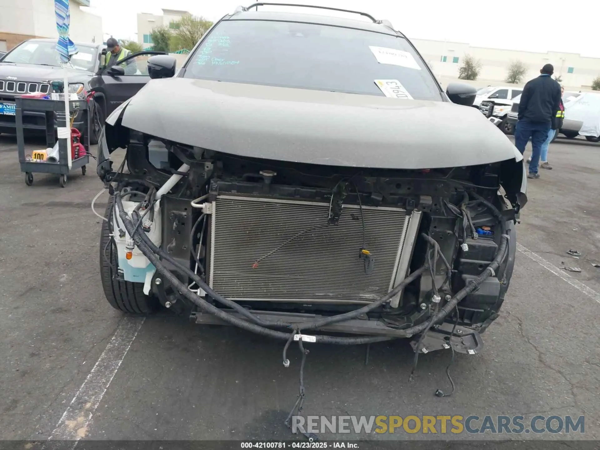 6 Photograph of a damaged car KNMAT2MT6LP530111 NISSAN ROGUE 2020