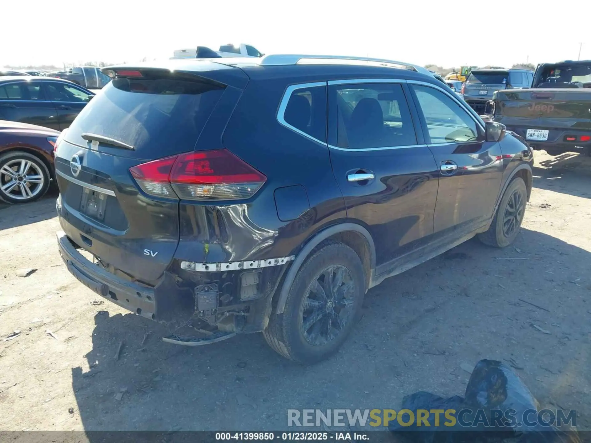 4 Photograph of a damaged car KNMAT2MT7LP515780 NISSAN ROGUE 2020