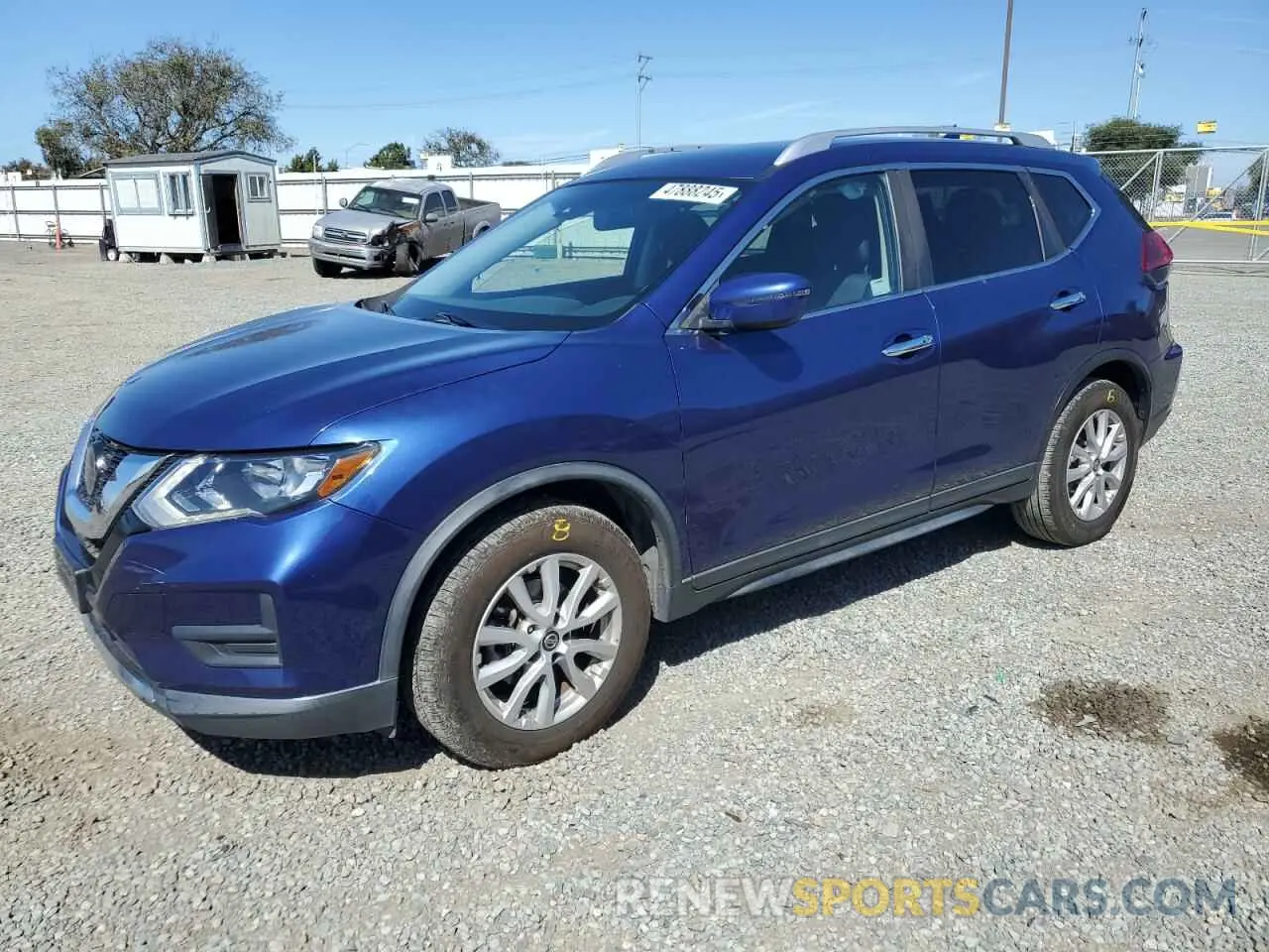 1 Photograph of a damaged car KNMAT2MT7LP536385 NISSAN ROGUE 2020
