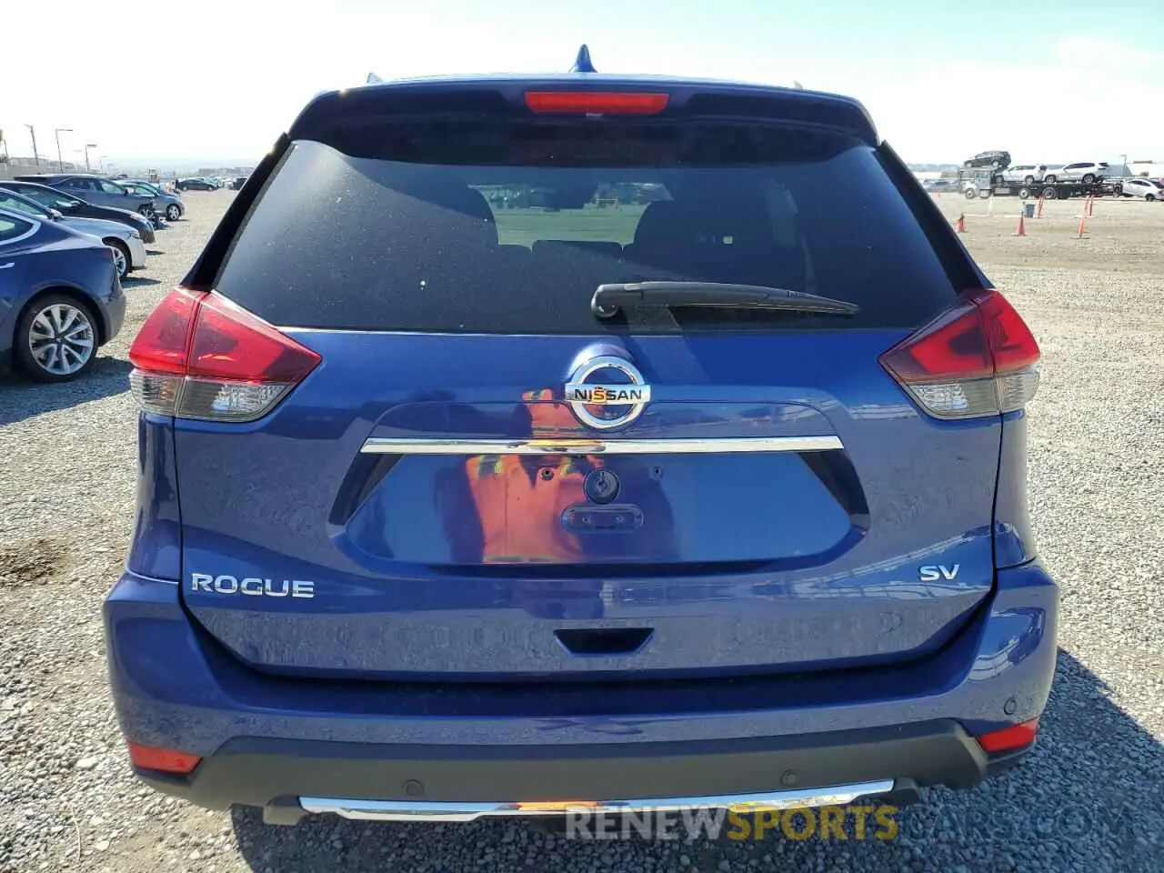 6 Photograph of a damaged car KNMAT2MT7LP536385 NISSAN ROGUE 2020