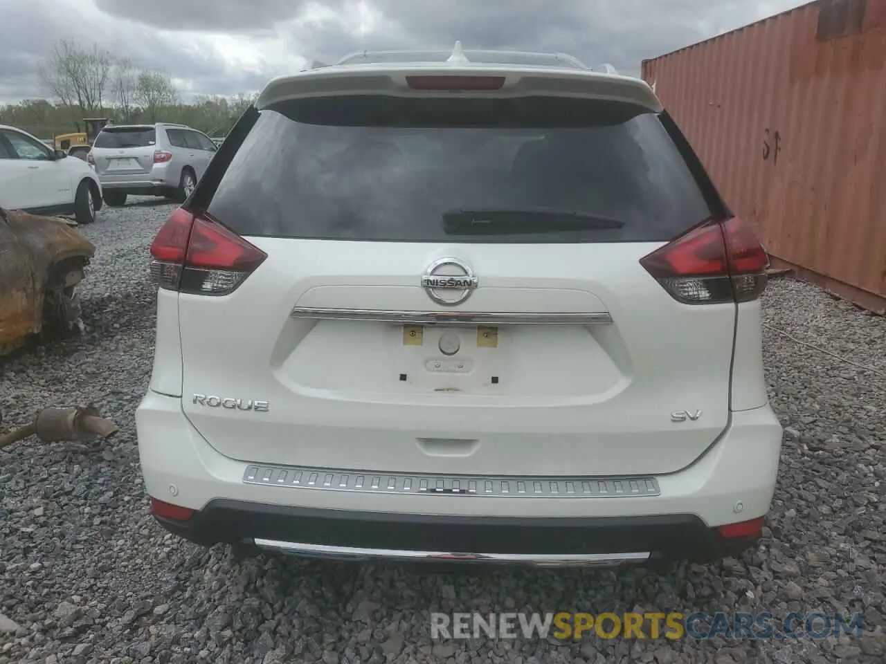 6 Фотография поврежденного автомобиля KNMAT2MT8LP502942 NISSAN ROGUE 2020