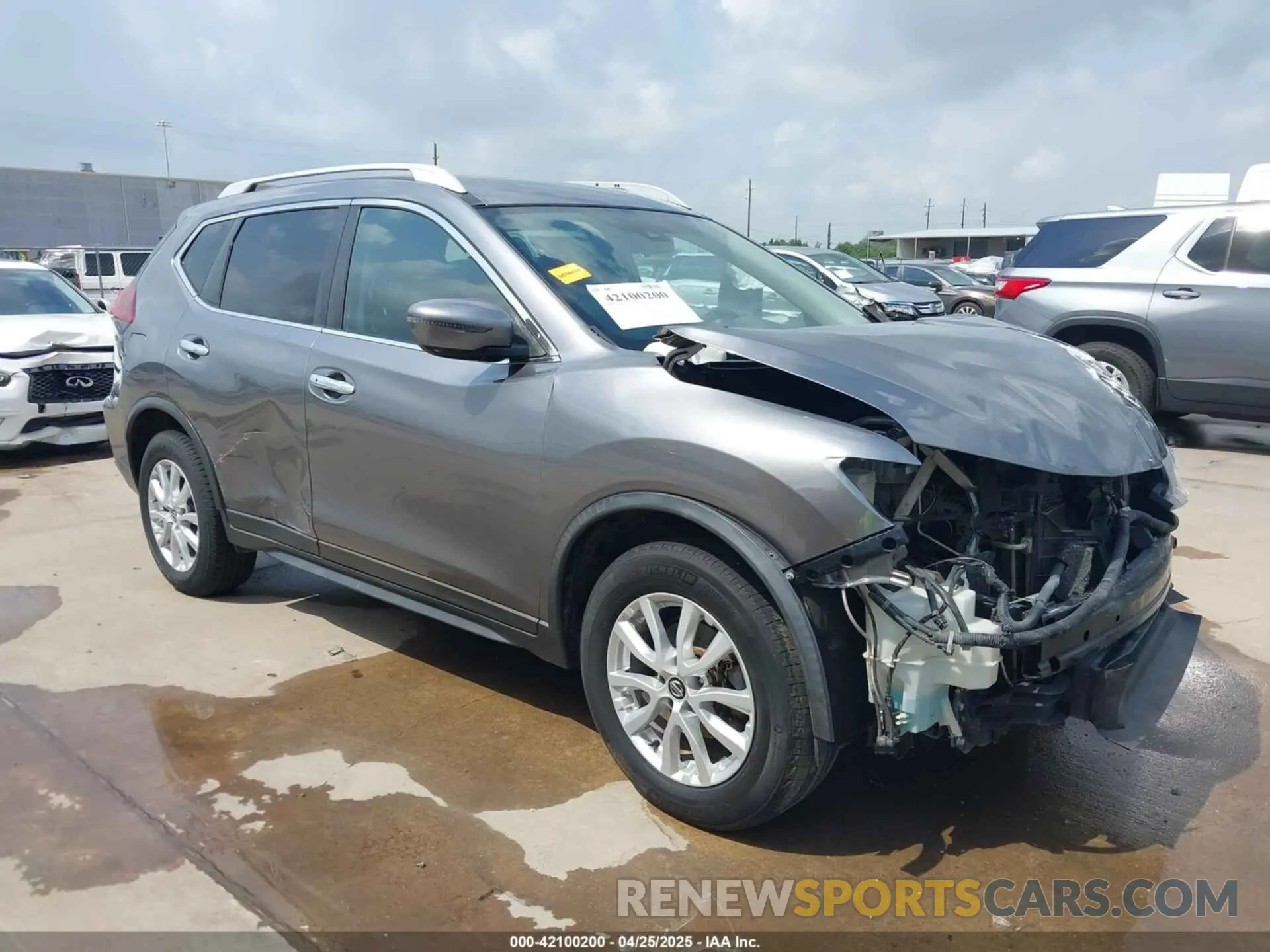 1 Фотография поврежденного автомобиля KNMAT2MT8LP510300 NISSAN ROGUE 2020