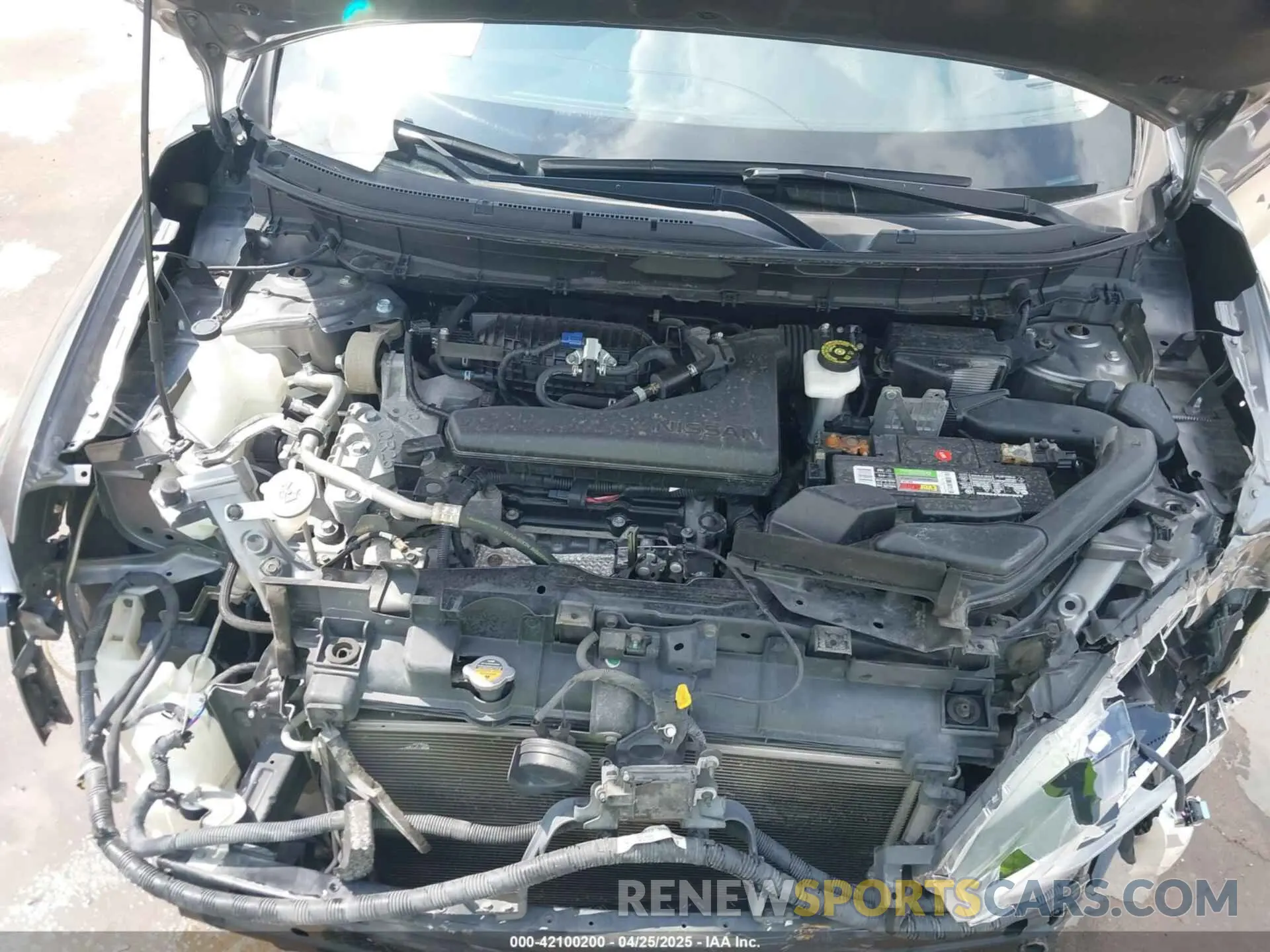 10 Фотография поврежденного автомобиля KNMAT2MT8LP510300 NISSAN ROGUE 2020