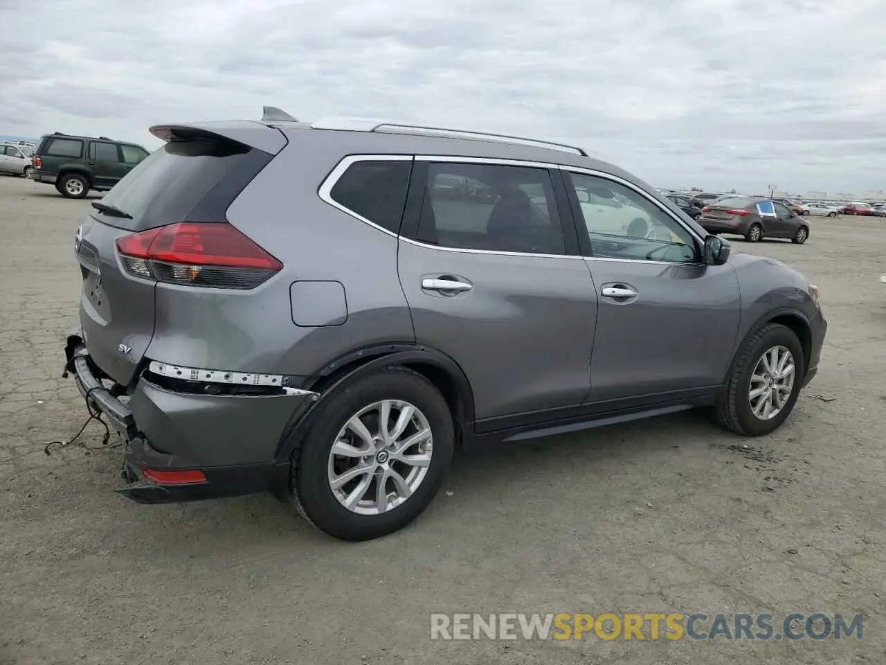 3 Photograph of a damaged car KNMAT2MT8LP518770 NISSAN ROGUE 2020