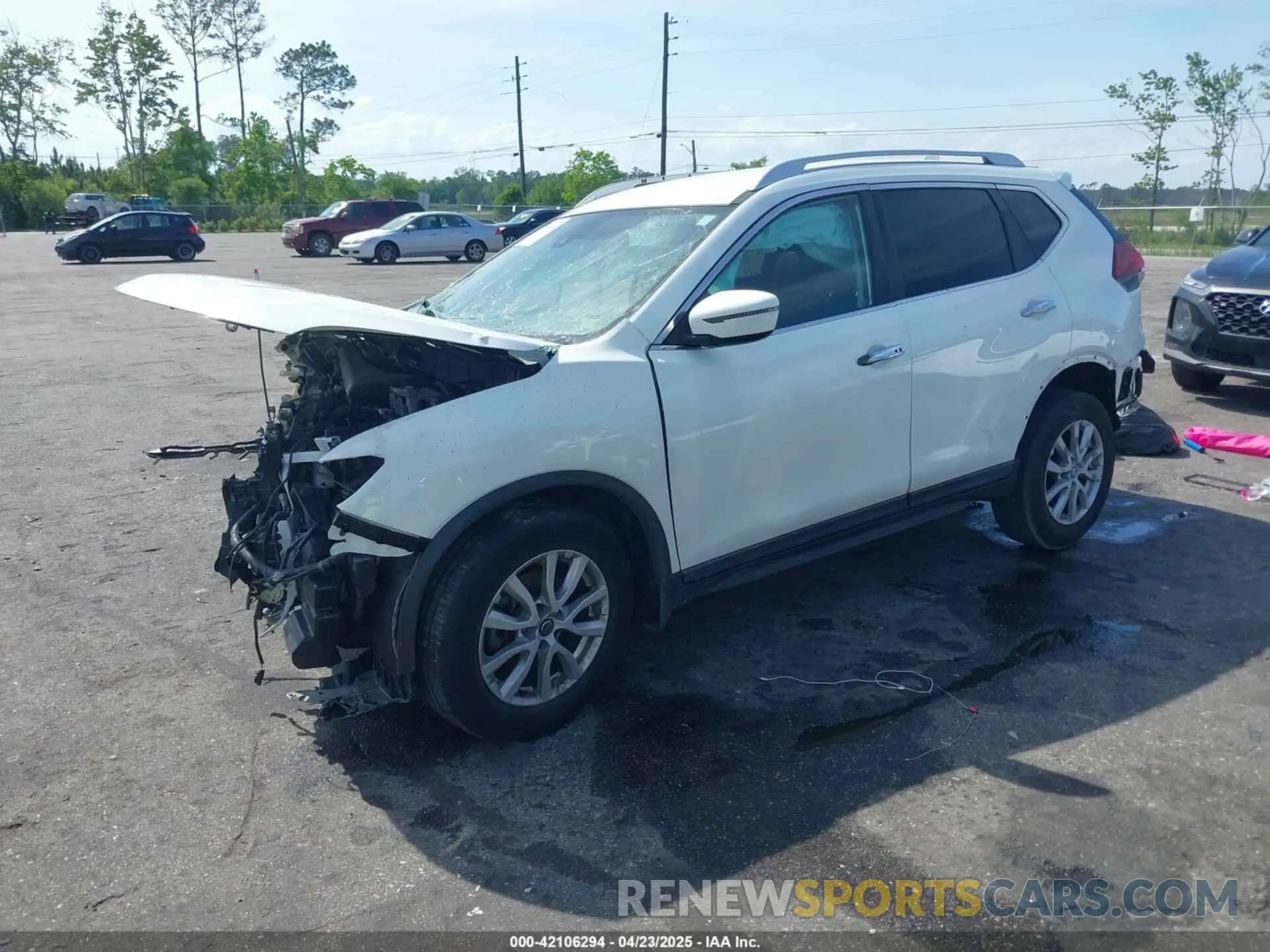 2 Photograph of a damaged car KNMAT2MT8LP524584 NISSAN ROGUE 2020