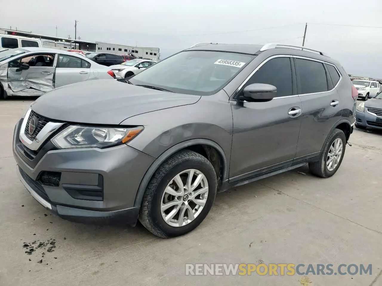 1 Photograph of a damaged car KNMAT2MT8LP526206 NISSAN ROGUE 2020