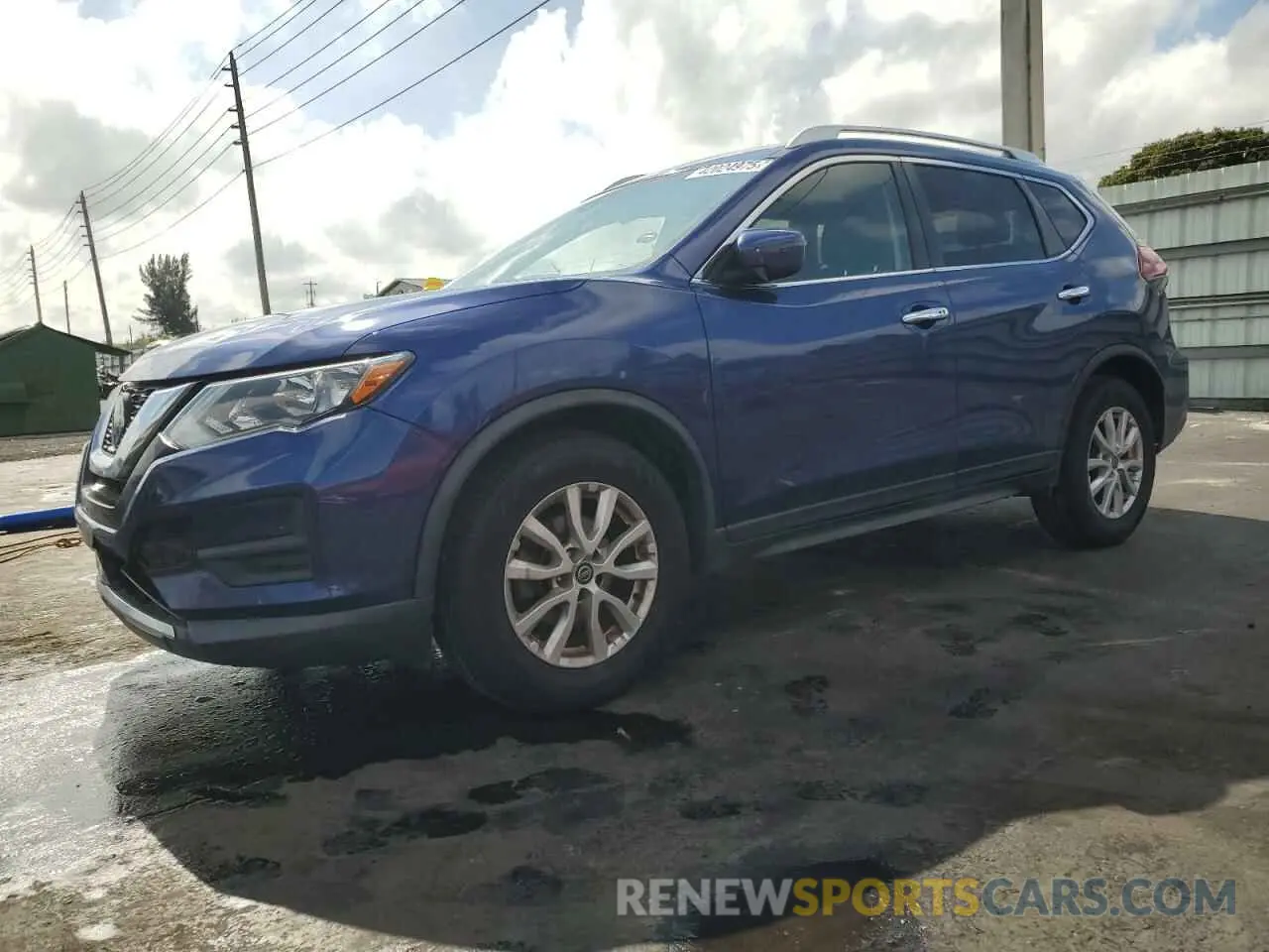 1 Фотография поврежденного автомобиля KNMAT2MT8LP536640 NISSAN ROGUE 2020