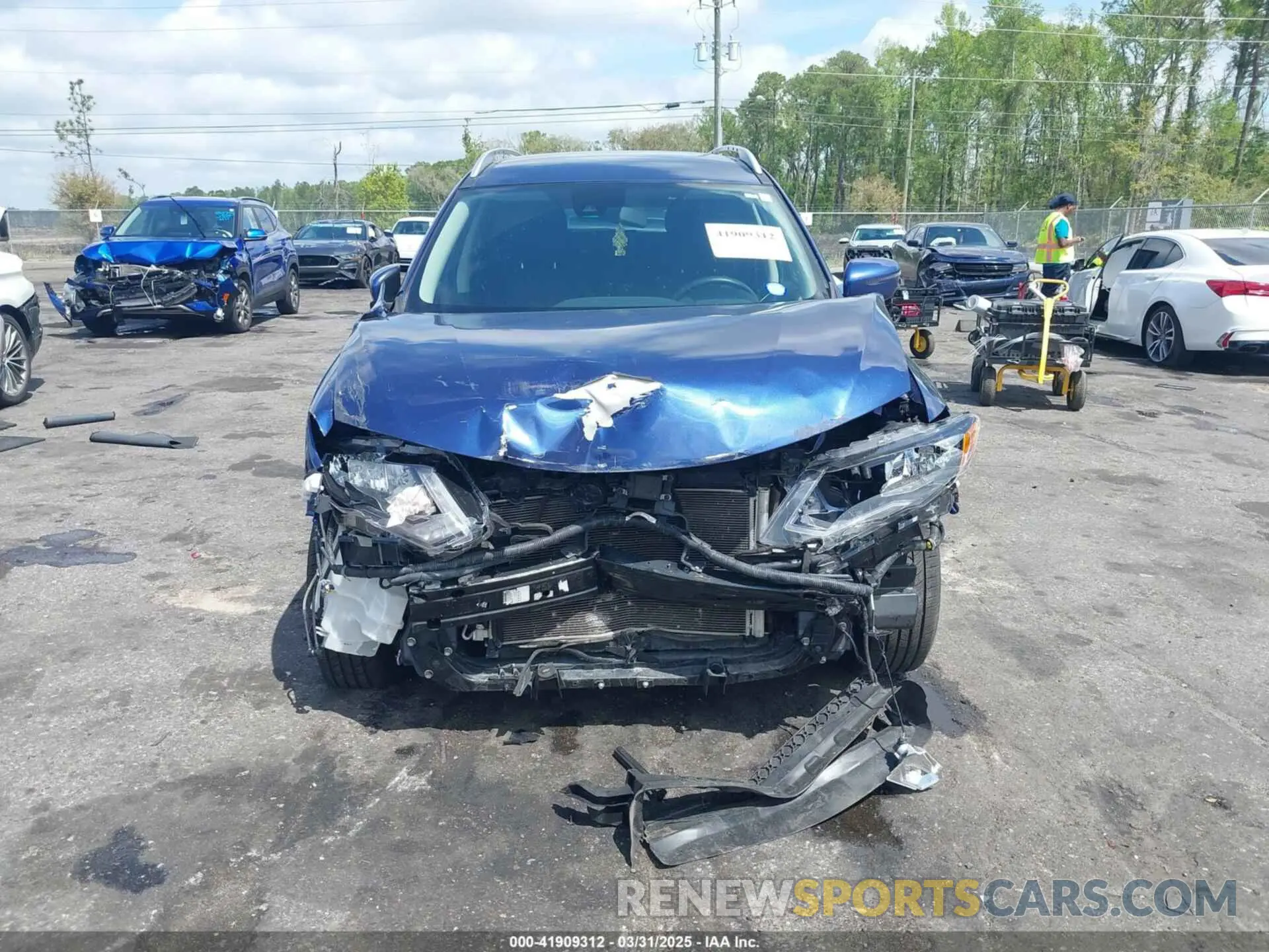 12 Photograph of a damaged car KNMAT2MT9LP508880 NISSAN ROGUE 2020