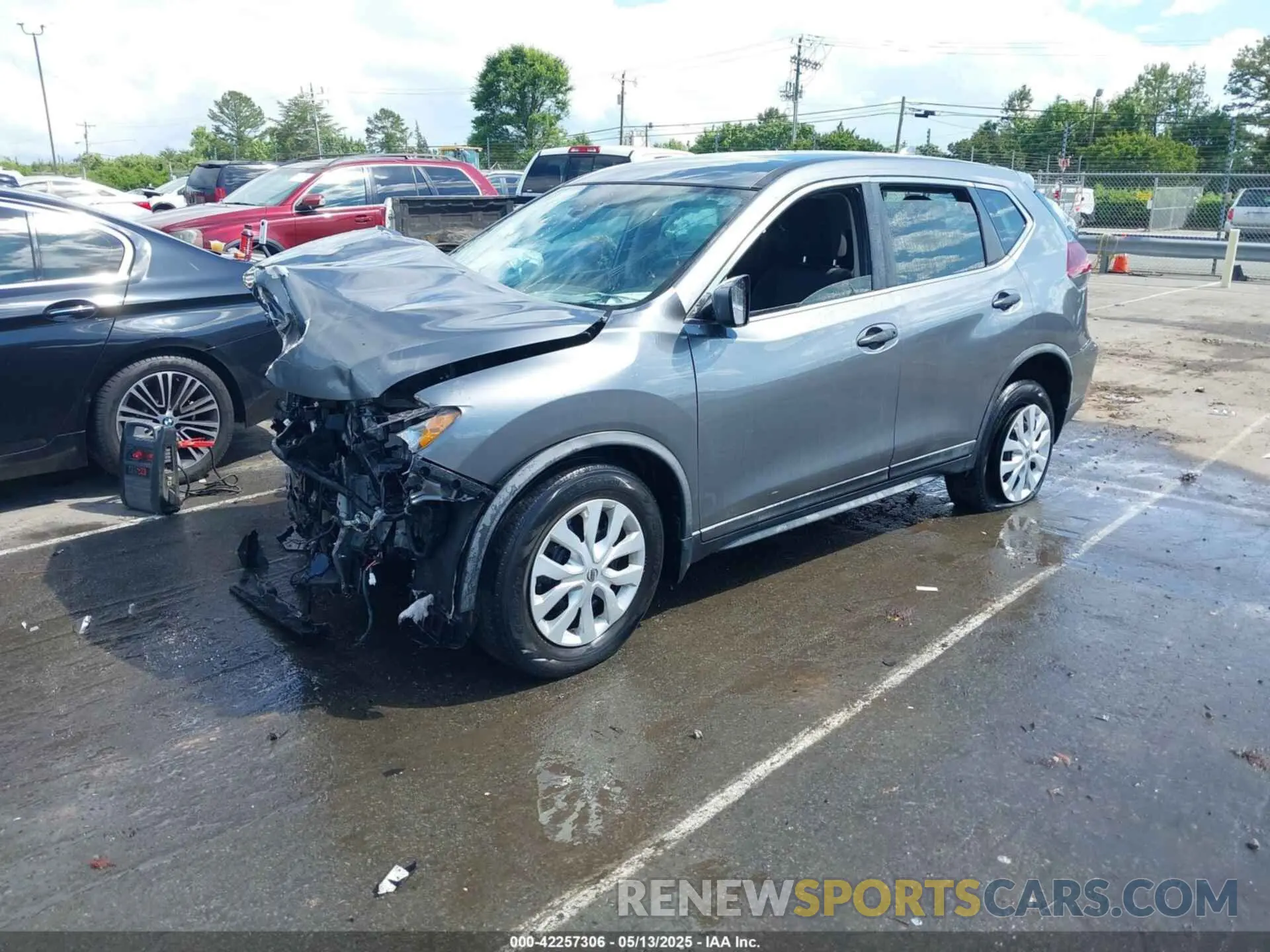 2 Фотография поврежденного автомобиля KNMAT2MT9LP518485 NISSAN ROGUE 2020