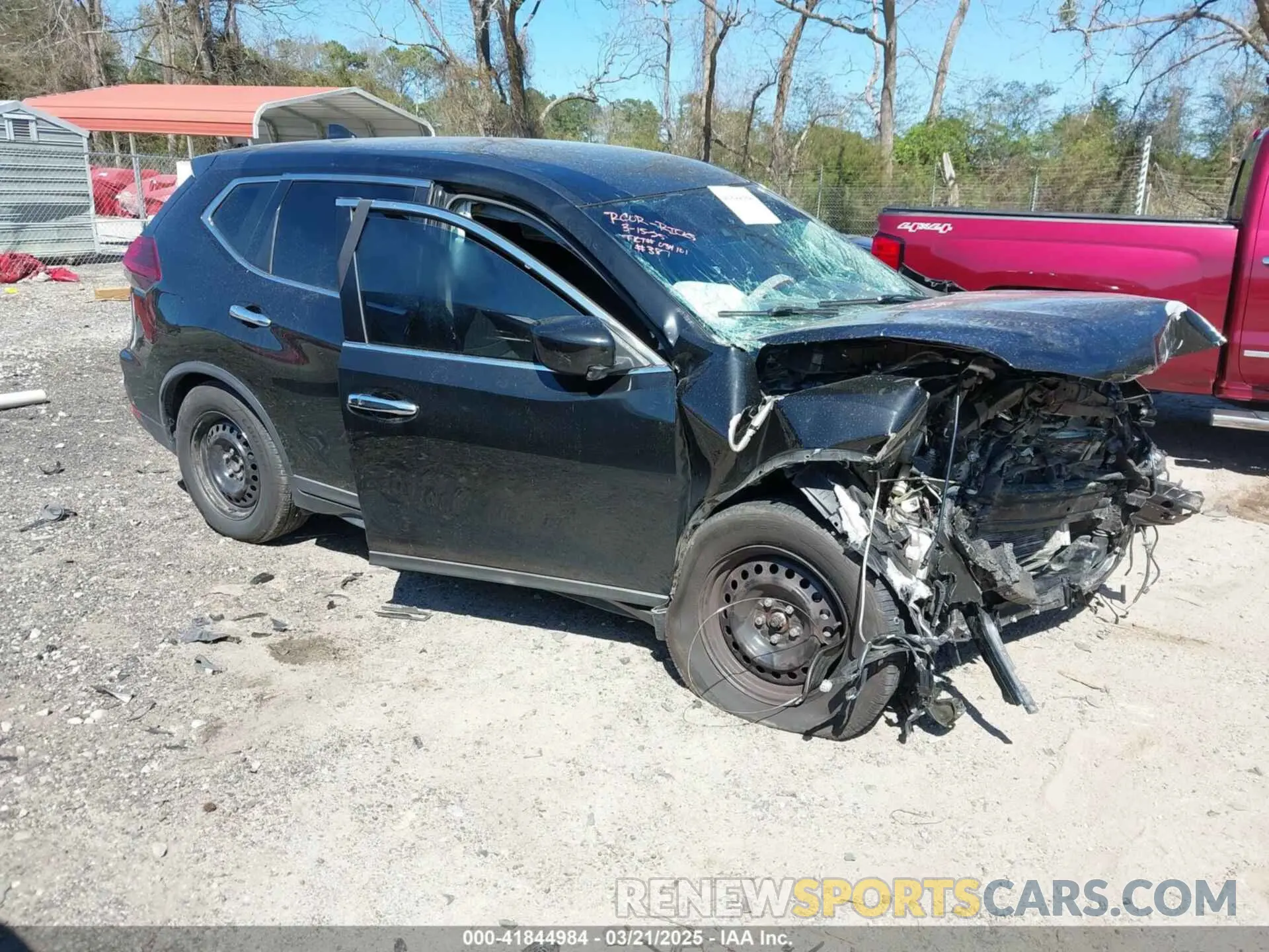 1 Photograph of a damaged car KNMAT2MT9LP529339 NISSAN ROGUE 2020
