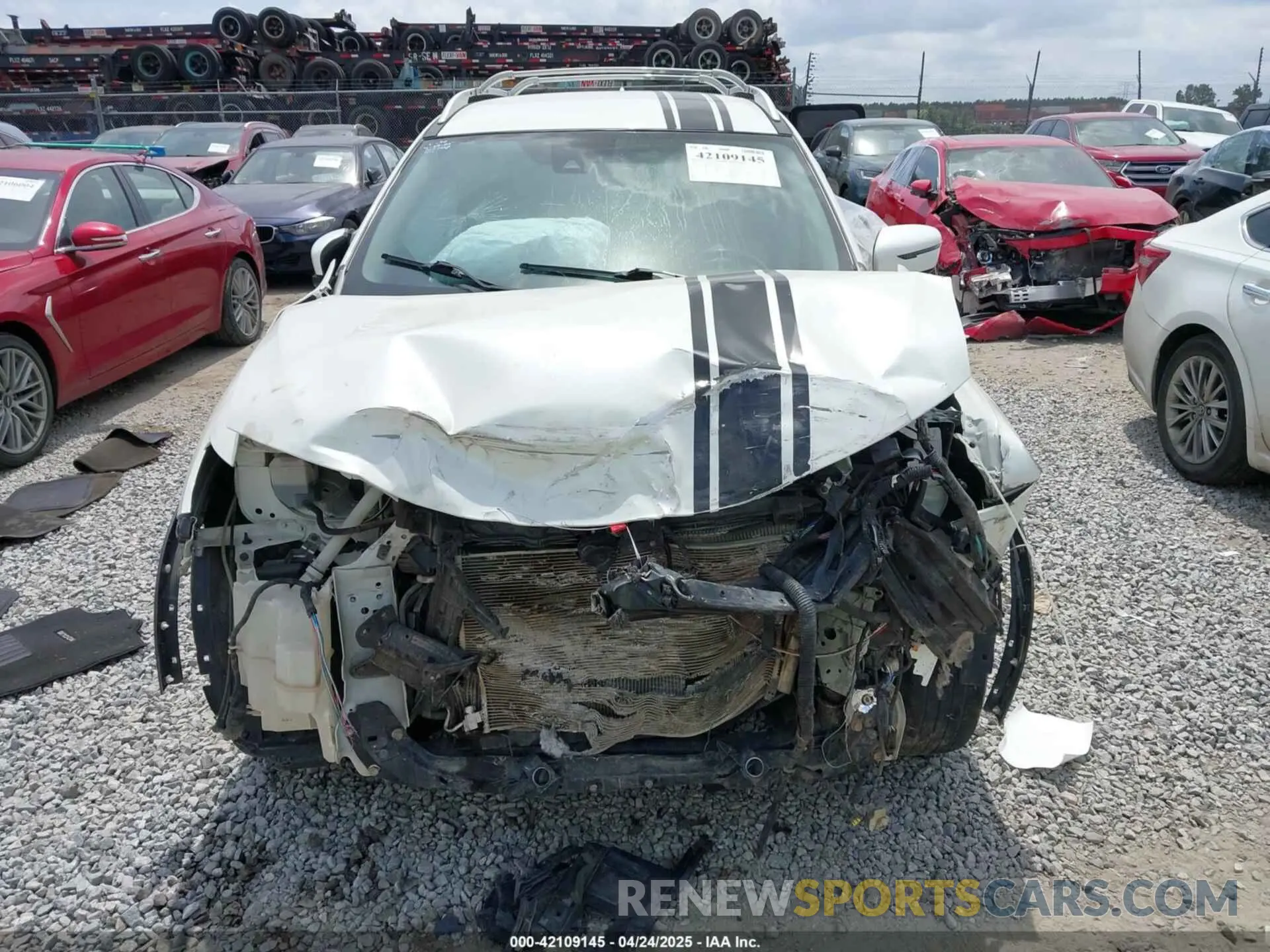 12 Фотография поврежденного автомобиля KNMAT2MTXLP502022 NISSAN ROGUE 2020