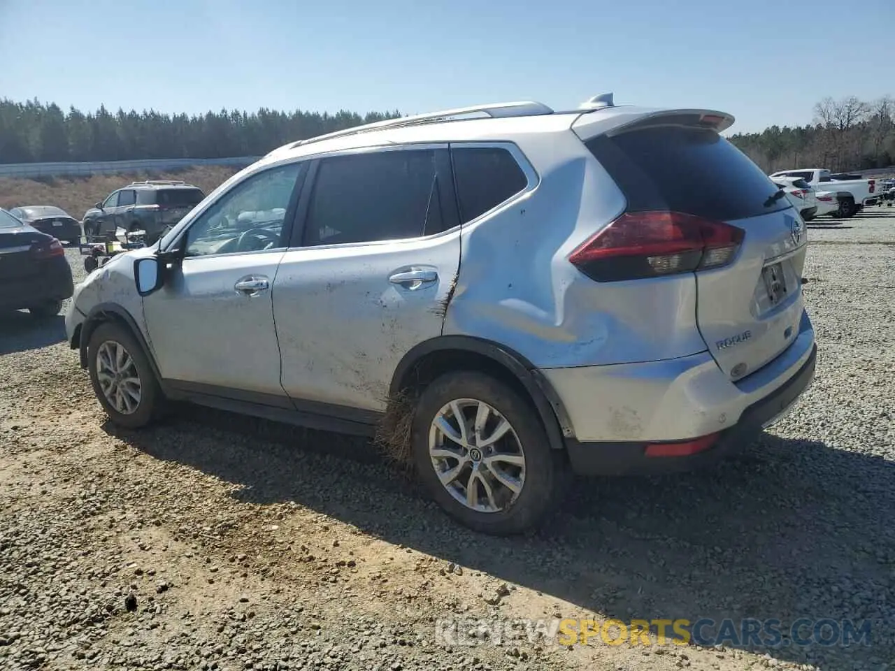 2 Фотография поврежденного автомобиля KNMAT2MTXLP502702 NISSAN ROGUE 2020