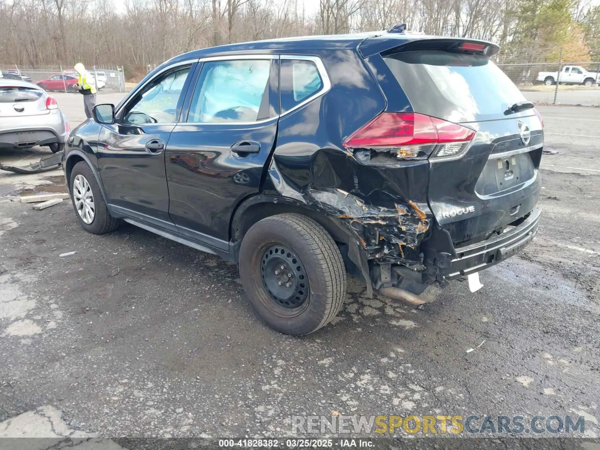 3 Photograph of a damaged car KNMAT2MTXLP507513 NISSAN ROGUE 2020