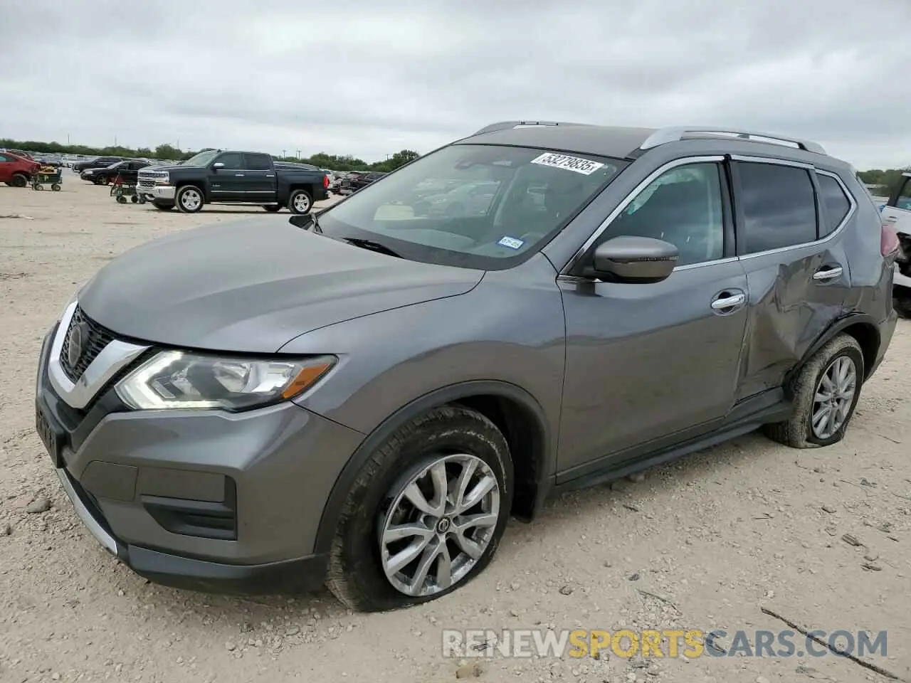 1 Фотография поврежденного автомобиля KNMAT2MTXLP523694 NISSAN ROGUE 2020