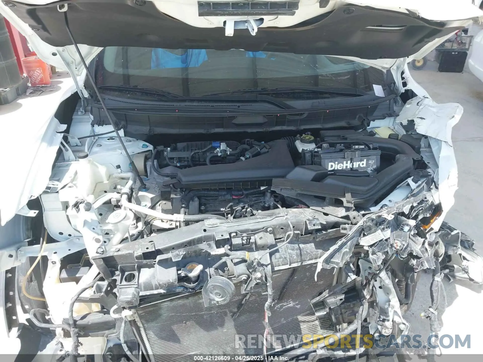 10 Photograph of a damaged car KNMAT2MTXLP528412 NISSAN ROGUE 2020