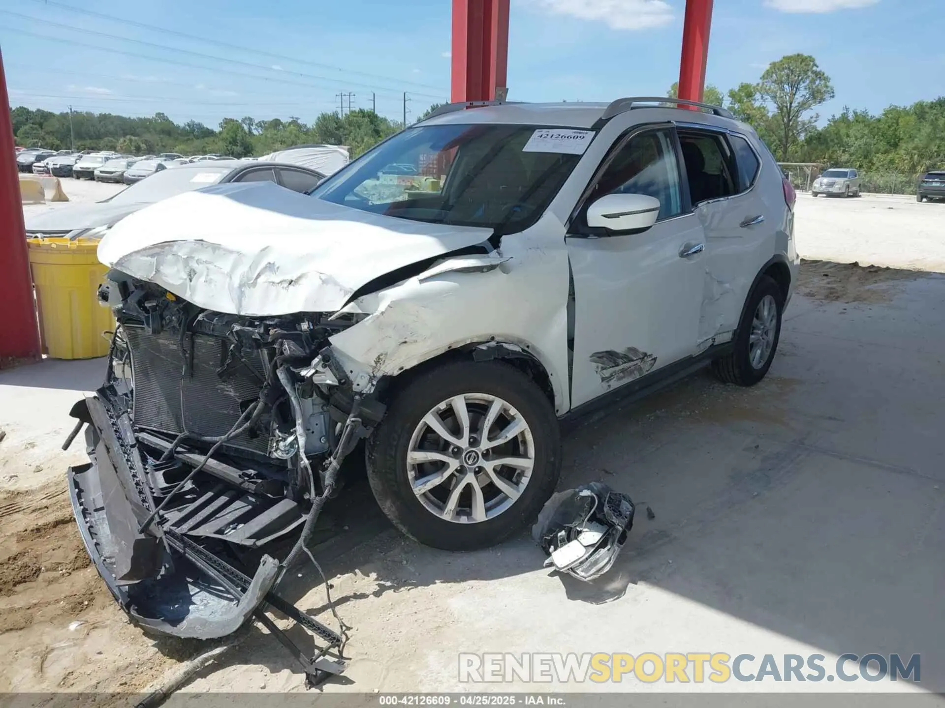 2 Photograph of a damaged car KNMAT2MTXLP528412 NISSAN ROGUE 2020