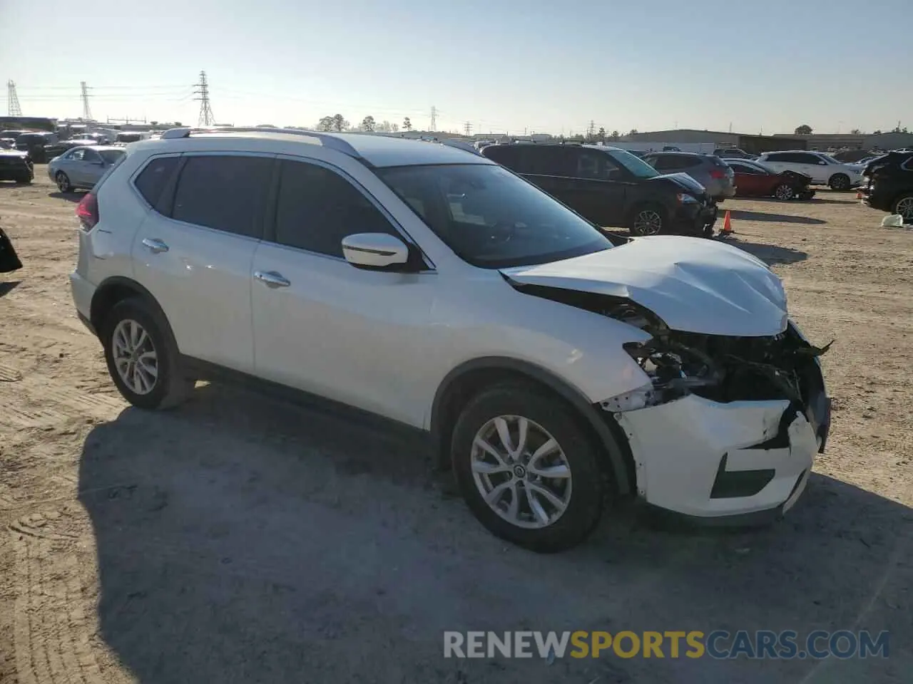 4 Photograph of a damaged car KNMAT2MTXLP536106 NISSAN ROGUE 2020