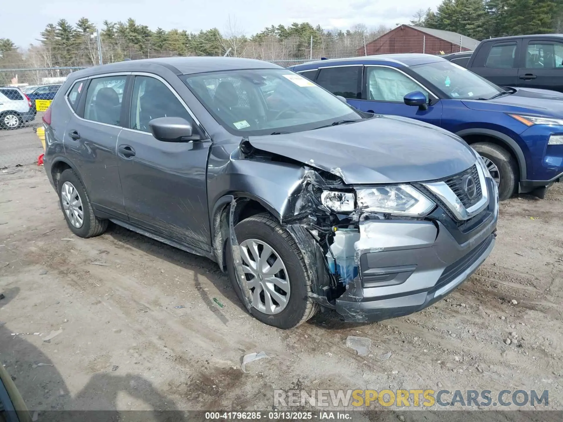 1 Photograph of a damaged car KNMAT2MV0LP526444 NISSAN ROGUE 2020