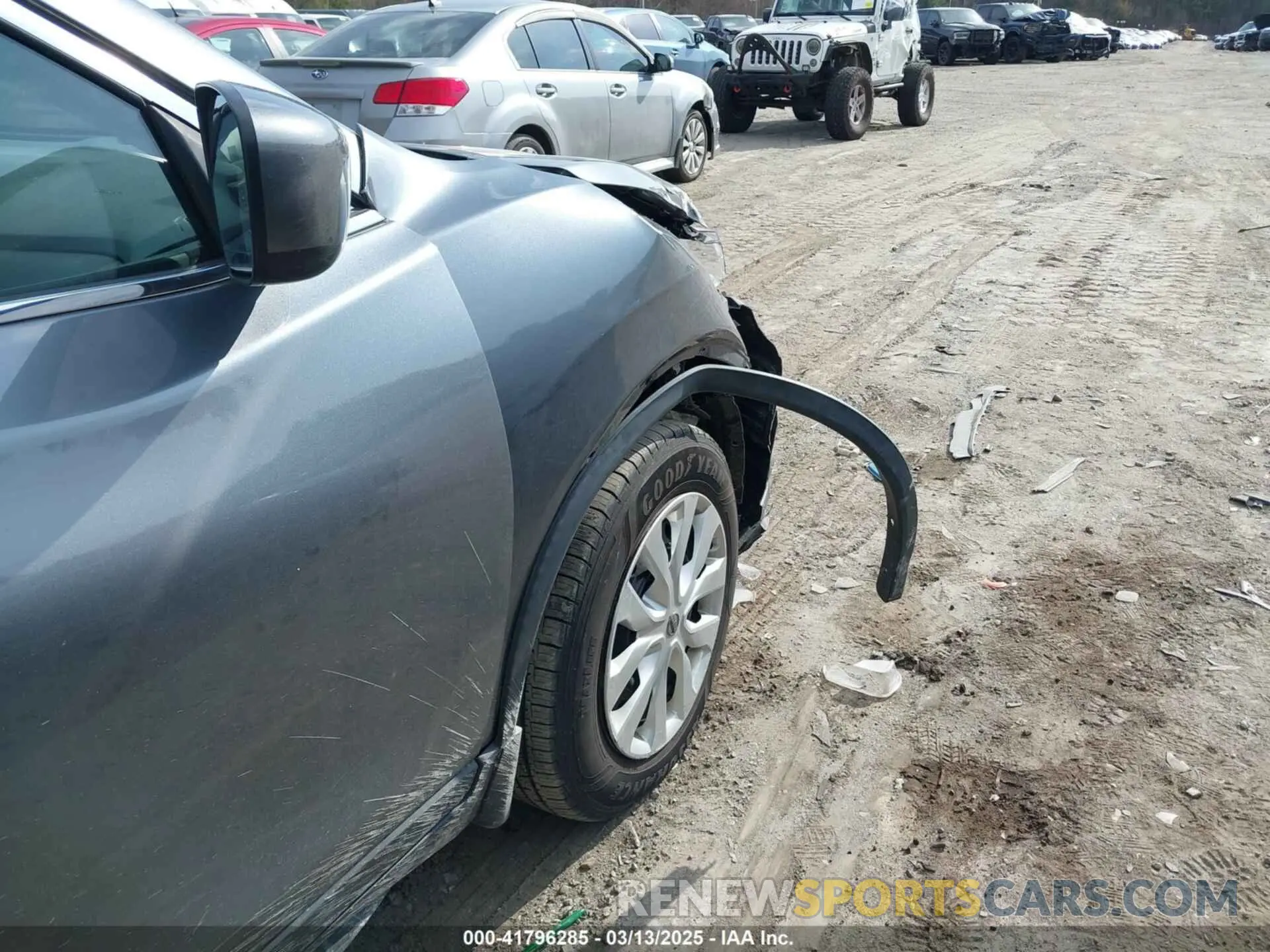 6 Photograph of a damaged car KNMAT2MV0LP526444 NISSAN ROGUE 2020