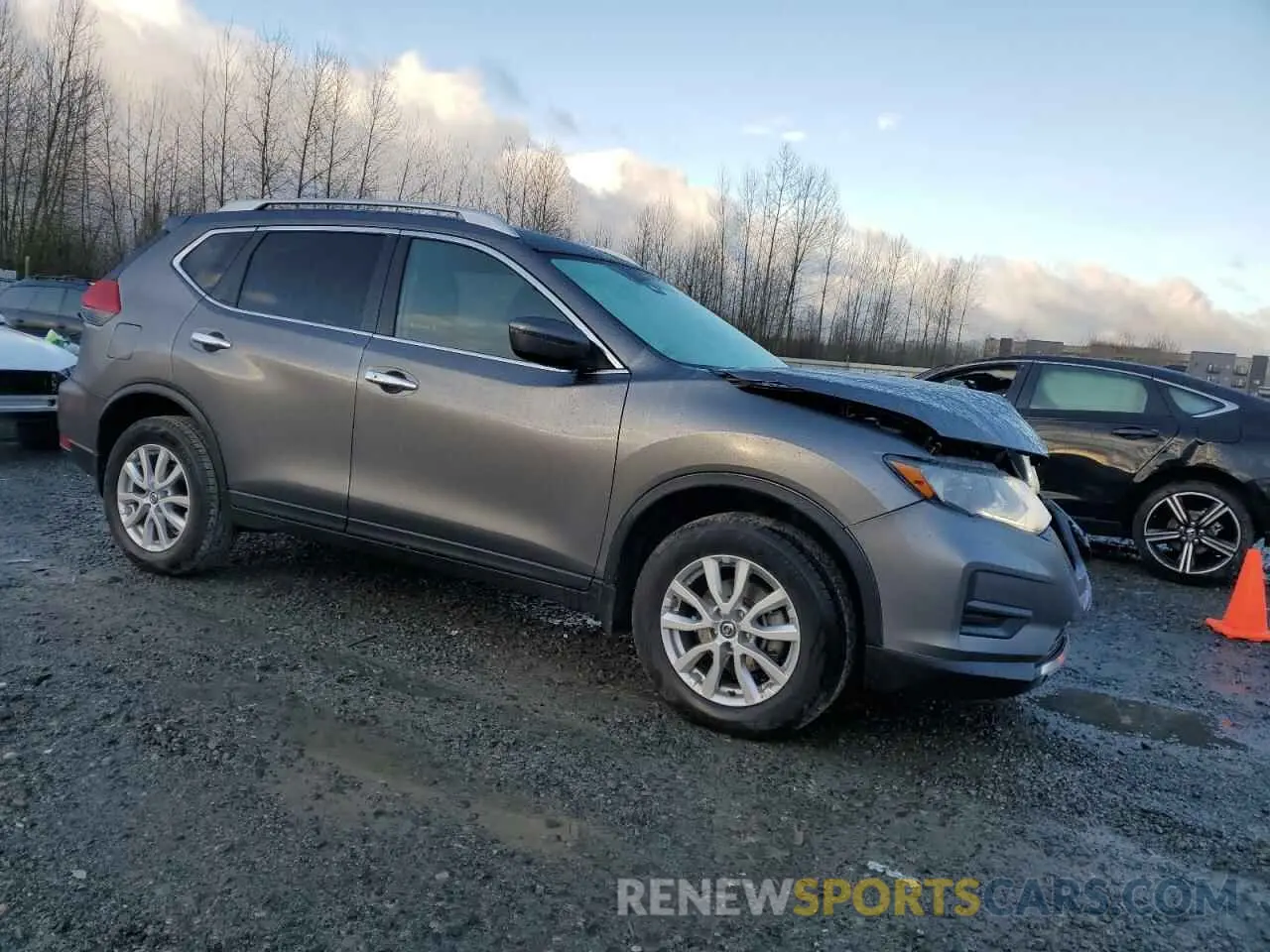 4 Photograph of a damaged car KNMAT2MV1LP517123 NISSAN ROGUE 2020
