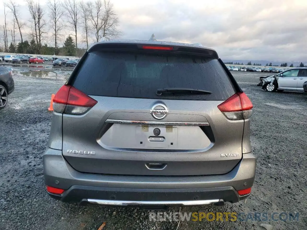 6 Photograph of a damaged car KNMAT2MV1LP517123 NISSAN ROGUE 2020