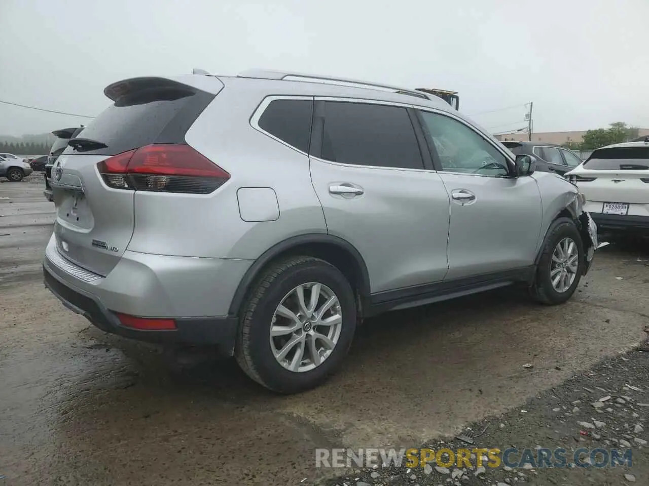 3 Photograph of a damaged car KNMAT2MV2LP509869 NISSAN ROGUE 2020