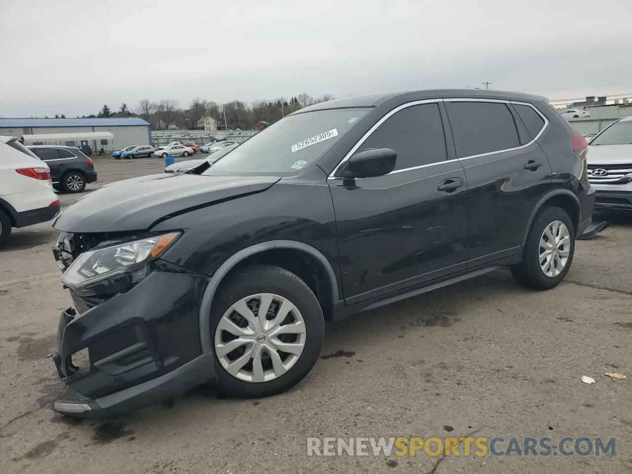 1 Фотография поврежденного автомобиля KNMAT2MV2LP518622 NISSAN ROGUE 2020