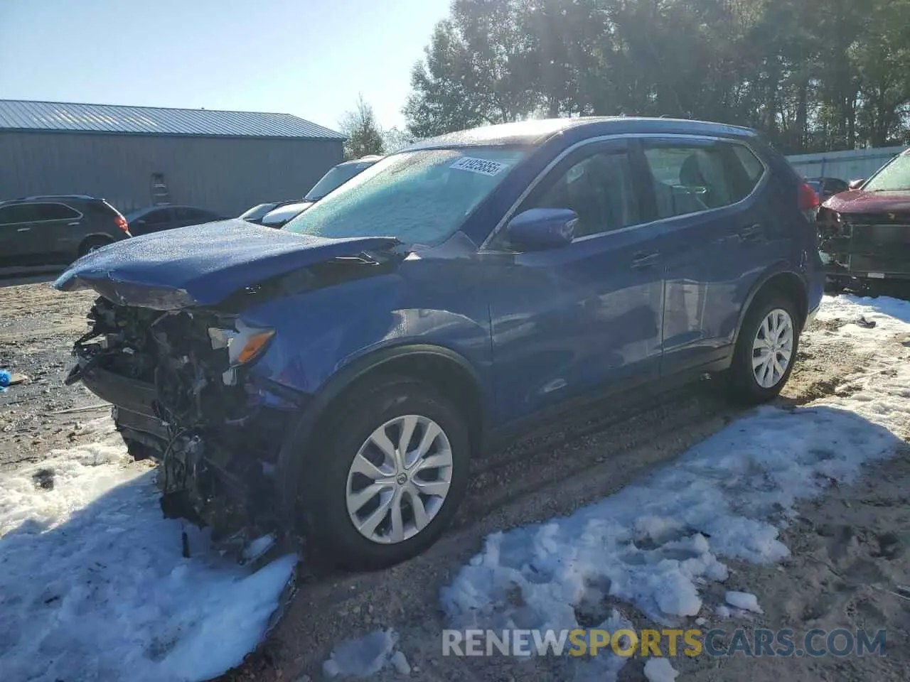 1 Photograph of a damaged car KNMAT2MV2LP540197 NISSAN ROGUE 2020