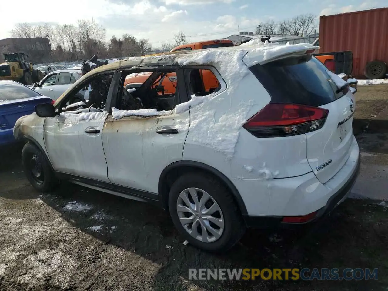 2 Photograph of a damaged car KNMAT2MV2LP543102 NISSAN ROGUE 2020