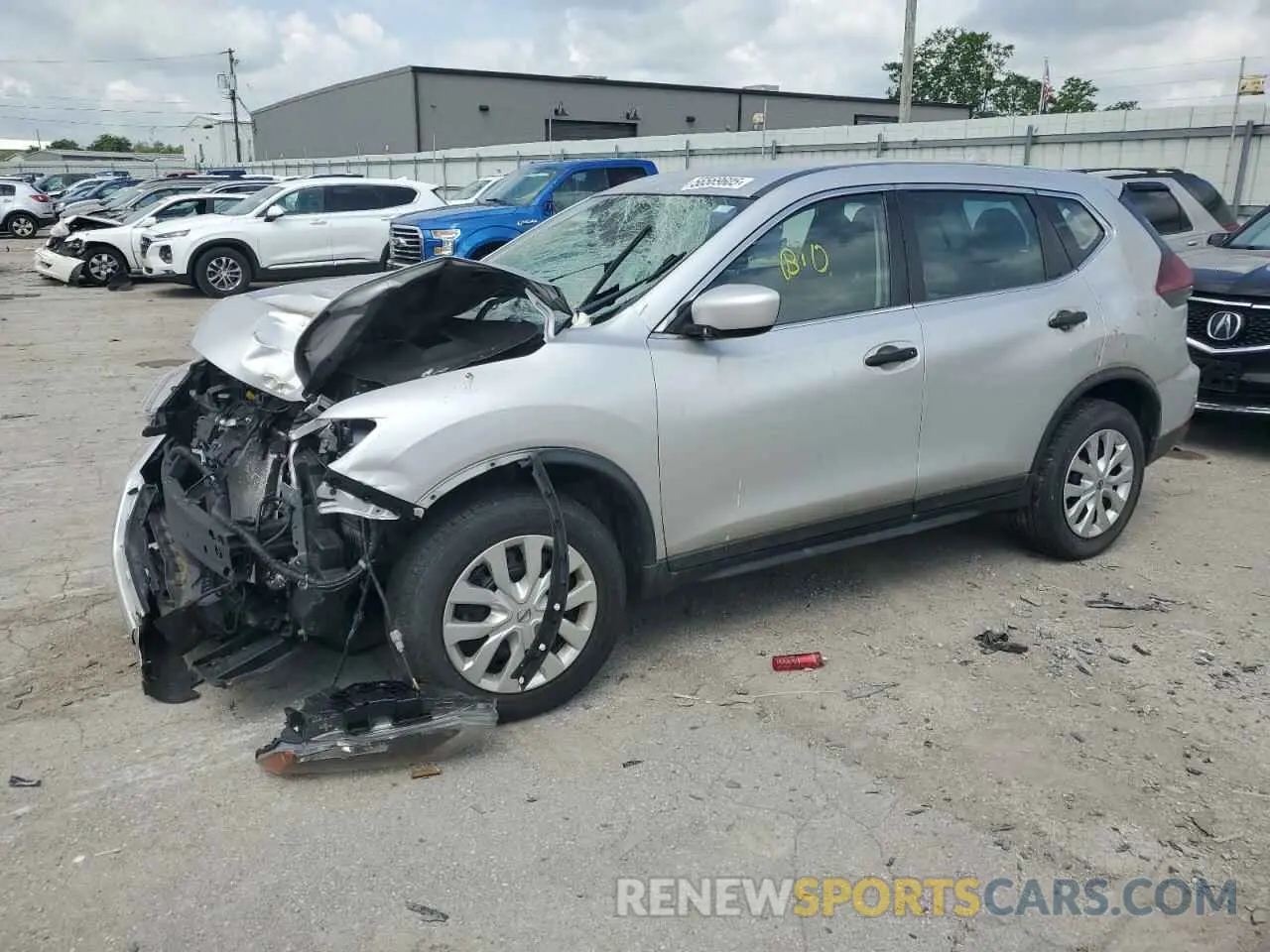 1 Photograph of a damaged car KNMAT2MV3LP501327 NISSAN ROGUE 2020