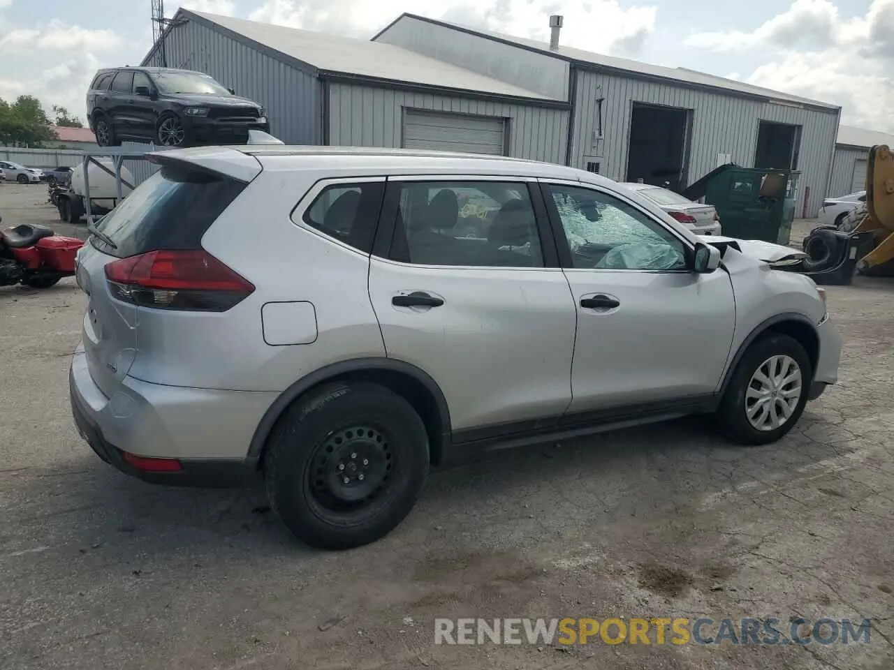3 Photograph of a damaged car KNMAT2MV3LP501327 NISSAN ROGUE 2020