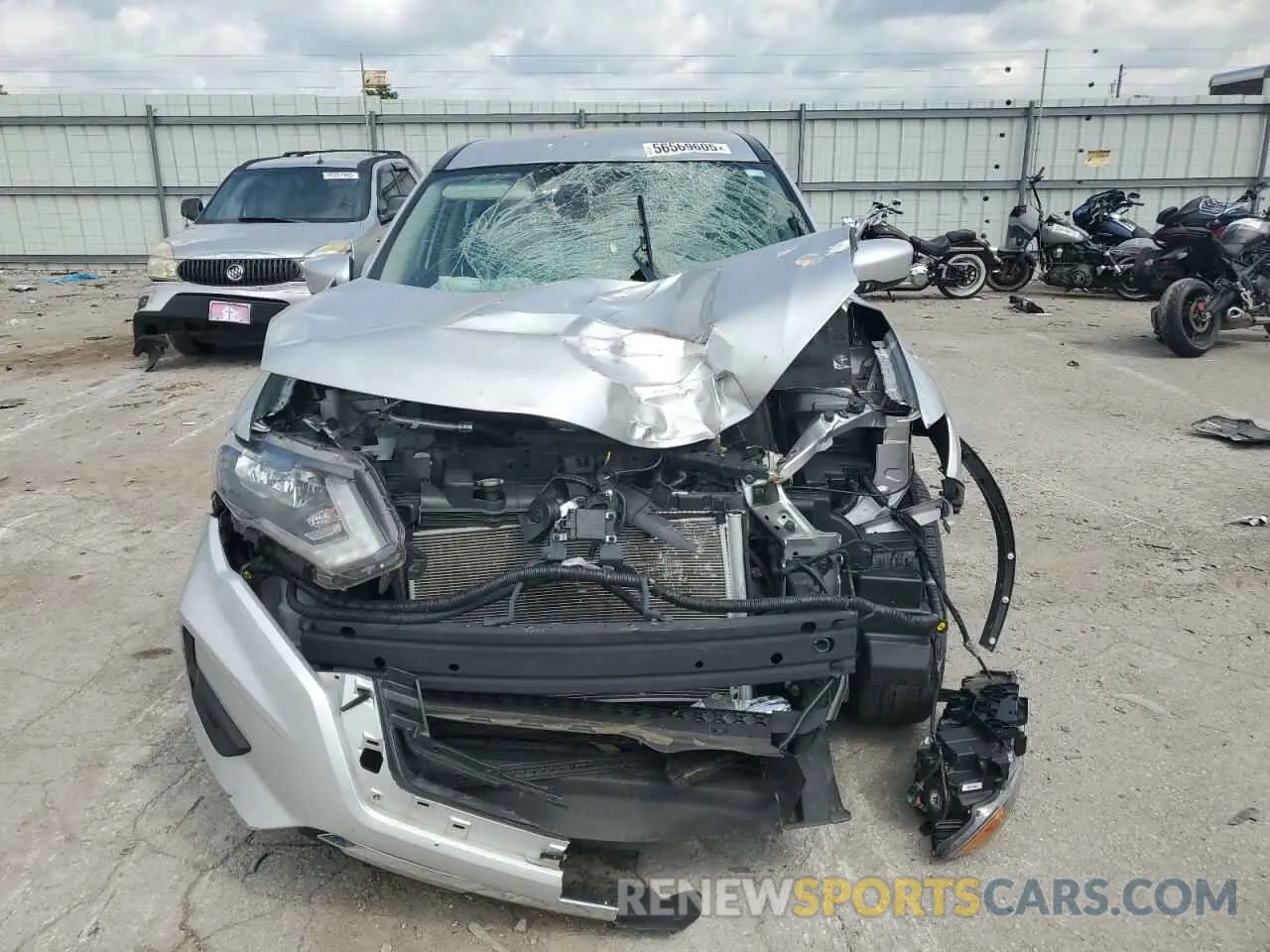 5 Photograph of a damaged car KNMAT2MV3LP501327 NISSAN ROGUE 2020